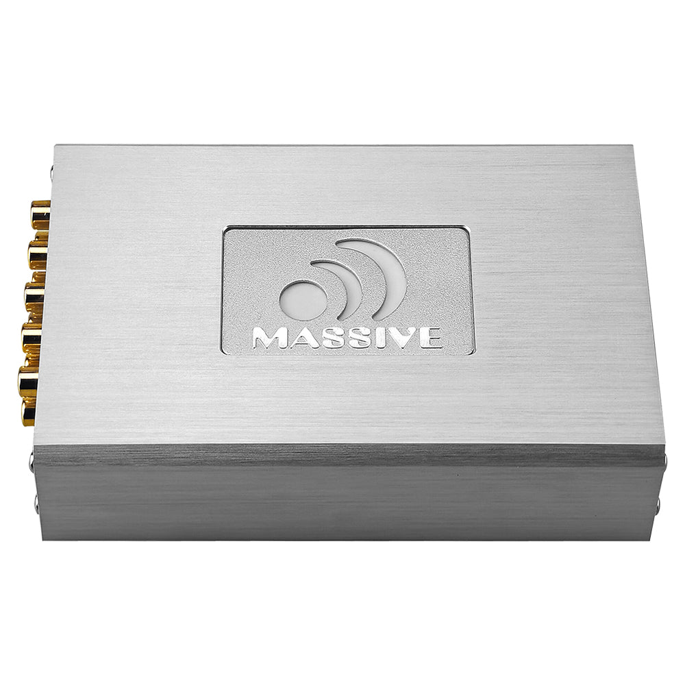DSP 1 Digital Signal Processor with Built-In 4 Channel Amplifier - Perfect for Car Audio Systems & Home Theater Setups