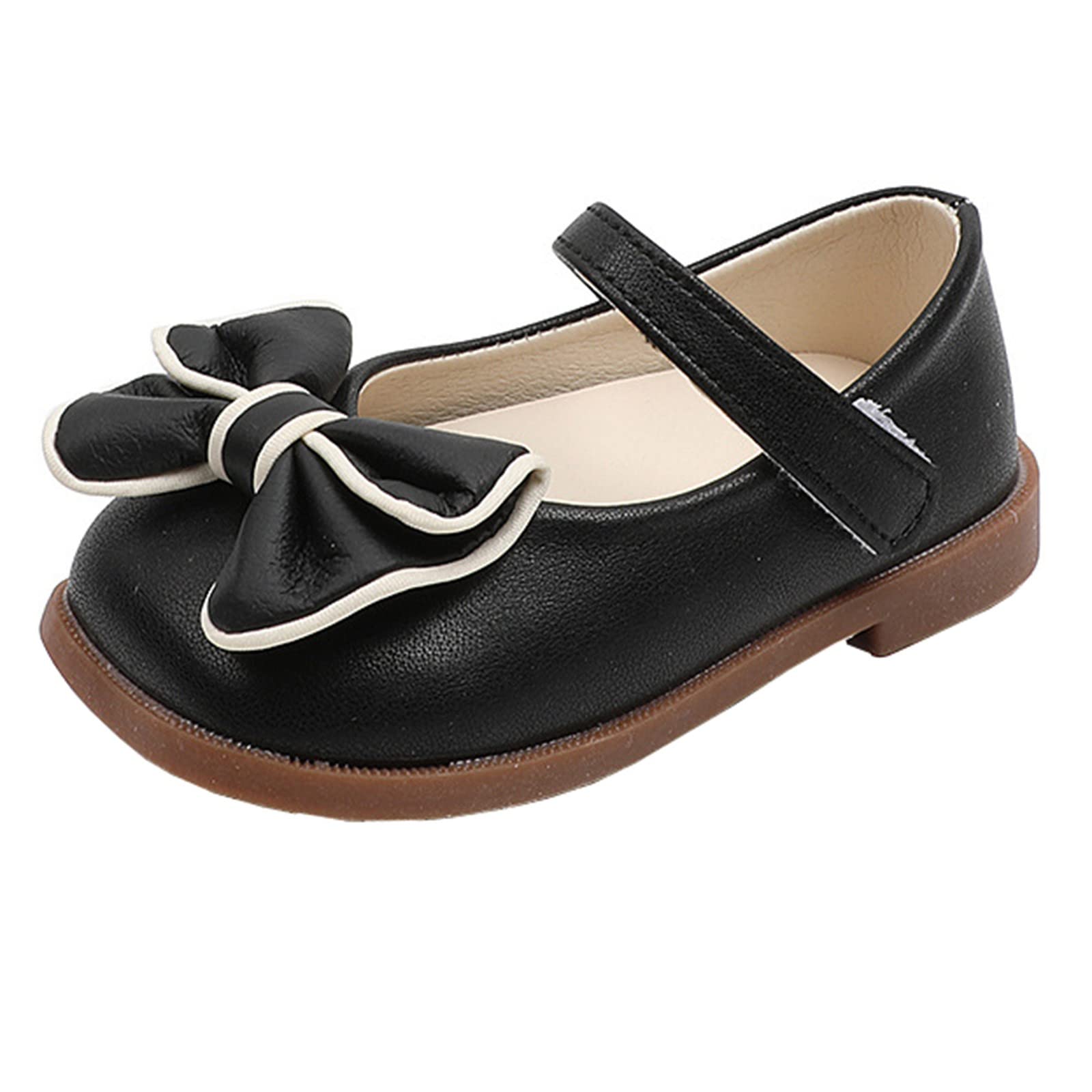 **Best Toddler Walking Shoes for Girls - Comfortable Sandals with Bow Hook & Loop - Princess Dance Shoes for Kids - Perfect for Playtime, School & Special Occasions**