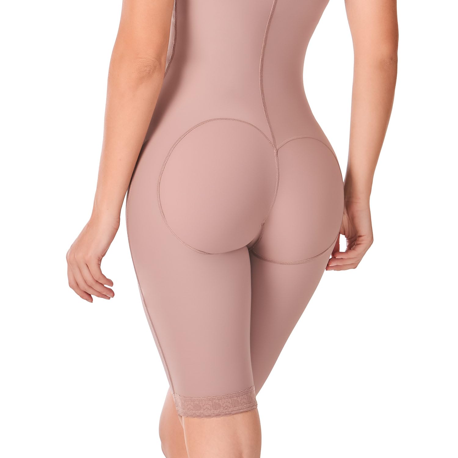 Ann Chery Women's Tummy Control Waist Trainer Bodysuit - Open Bust Sleeveless Shapewear with 3 Hook Closure for Waist Slimming & Body Shaping | Perfect for Daily Wear, Special Occasions & Postpartum Recovery