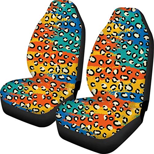 Colorful Cheetah Printed