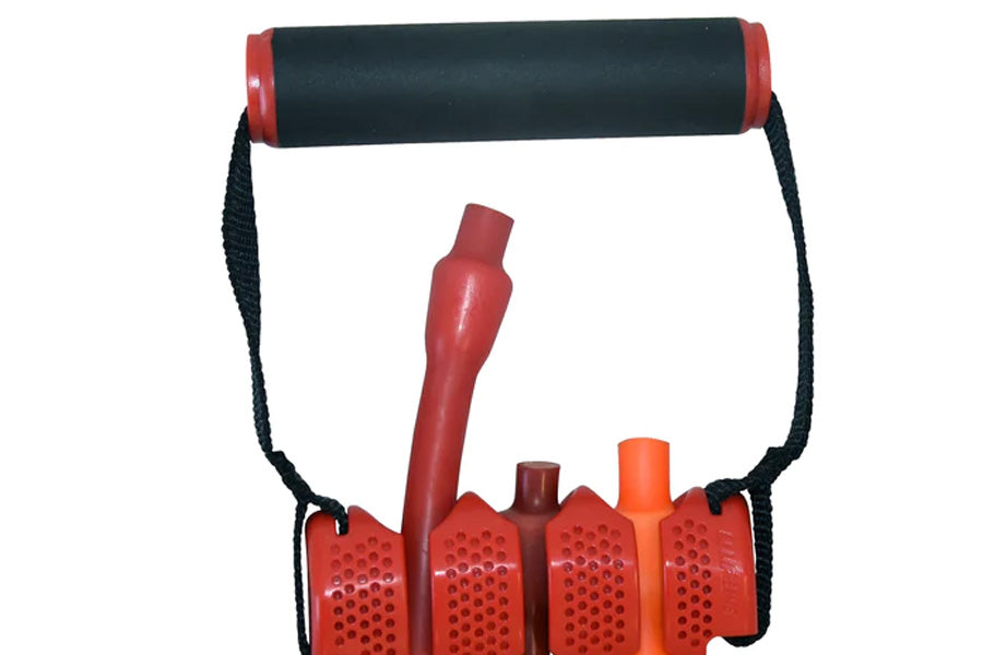 Lifeline Max Flex Resistance Band Handles - Heavy Duty Exercise Bands for Strength Training, Home Gym, Physical Therapy & Fitness Workouts - Perfect for CrossFit, Yoga, and Rehabilitation