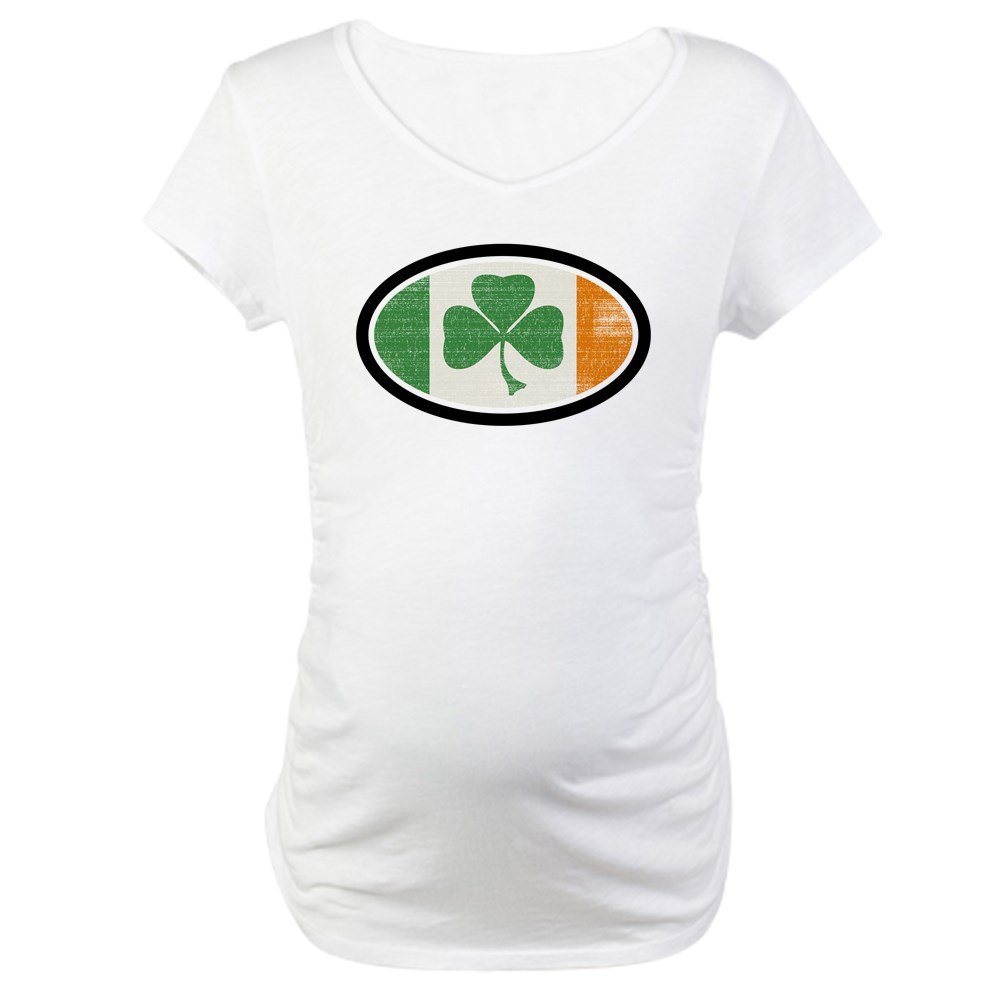St. Patrick's Day Maternity T-Shirt - Comfortable Pregnancy Tee for Moms-to-Be | Perfect for Irish-Themed Baby Showers & Holiday Celebrations