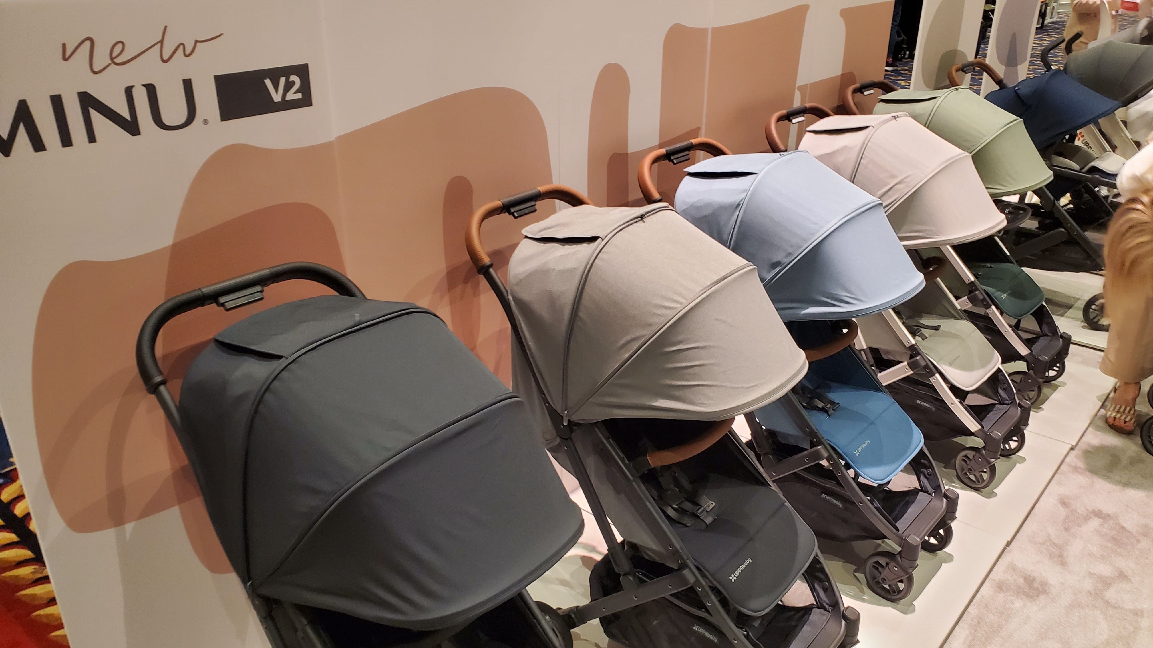 UPPAbaby Minu V2 Lightweight Compact Stroller - Foldable Travel Stroller for Babies & Toddlers - Perfect for Air Travel, Shopping & Everyday Use