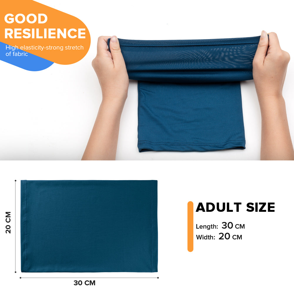 TJKL102 (3 Pack) Kids Bandanas & Neck Gaiters - Soft Cotton Face Coverings for Outdoor Play, Sports & Sun Protection - Unisex Children's Fashion Accessories for Hiking, Cycling & School Activities