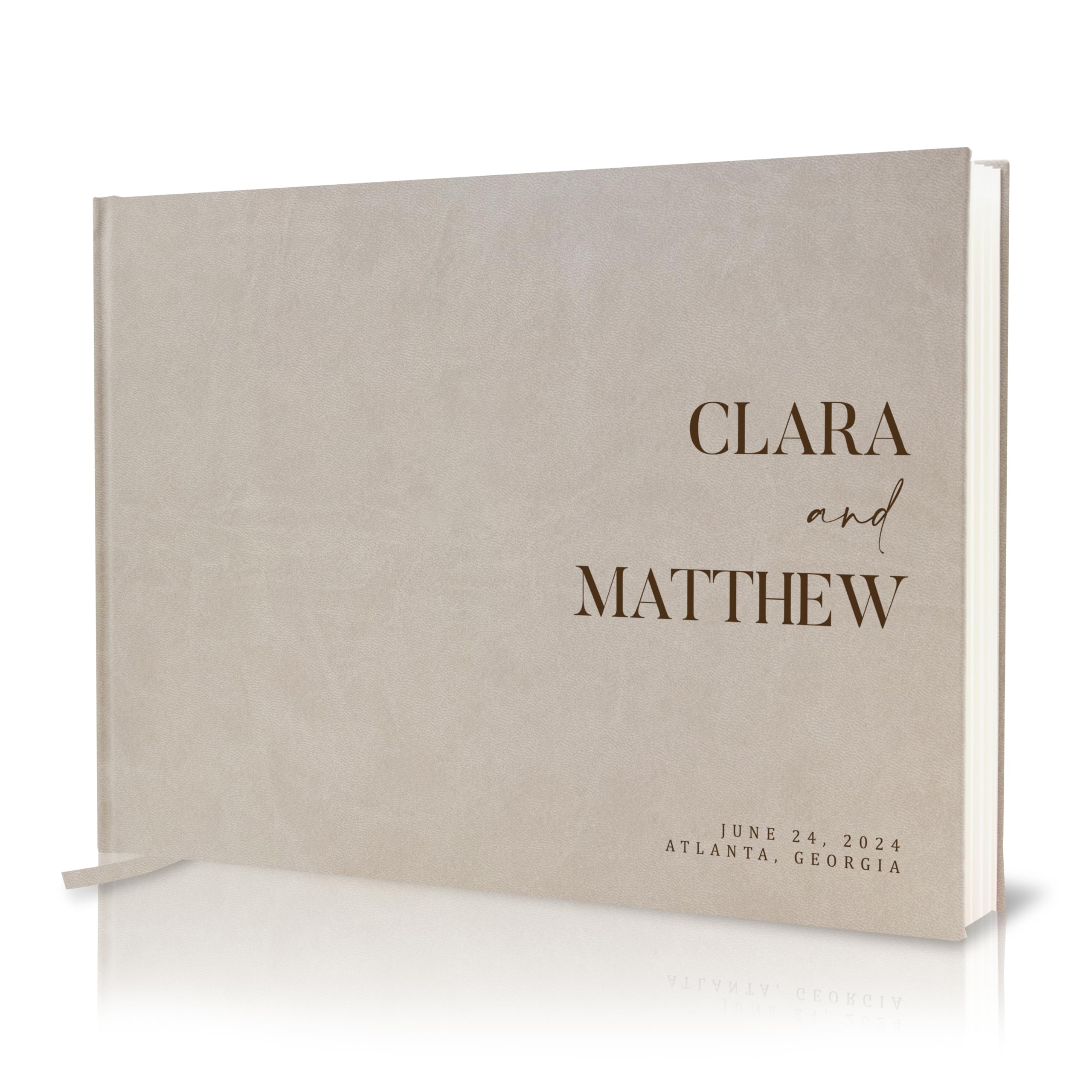 Personalized Guest Book - 11.5