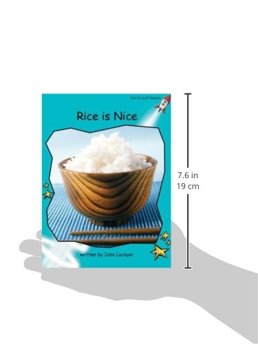 Rice Is Nice (Red Rocket Readers Fluency Level 2) - English Learning Book for Kids | Perfect for Classroom Reading & Homeschooling Activities