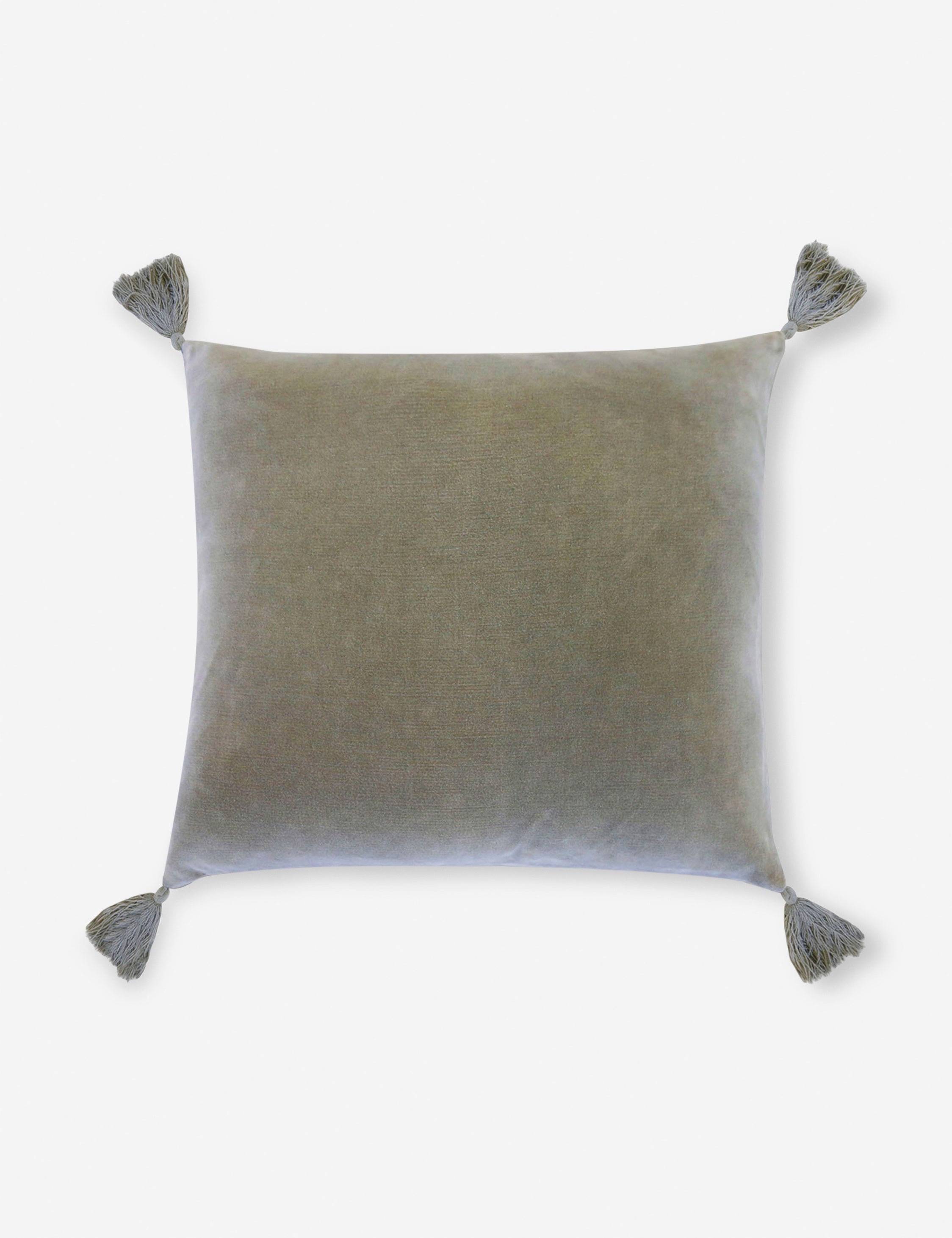Luxury Bianca Velvet Throw Pillow Covers - Soft Decorative Cushion for Sofa, Bed & Home Decor - Elegant Living Room & Bedroom Accent Pillow by Pom Pom at Home