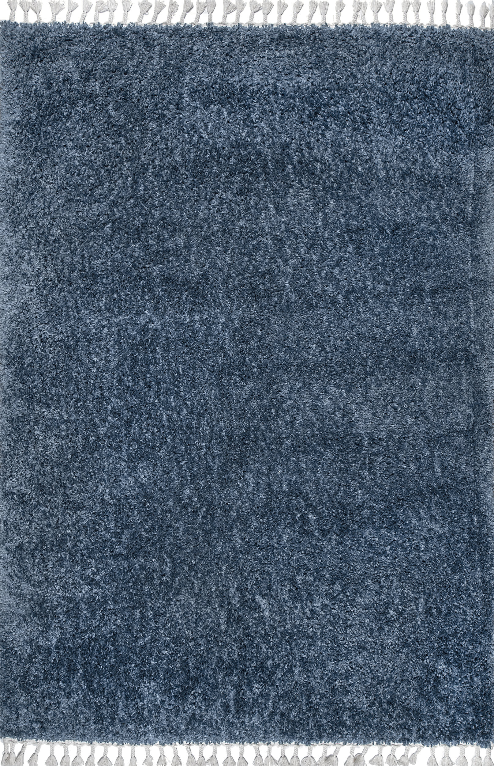 Premium Soft Shag Area Rug - Navy Blue Plush Carpet for Living Room, Bedroom & Nursery - Ultra Comfortable & Cozy Home Decor
