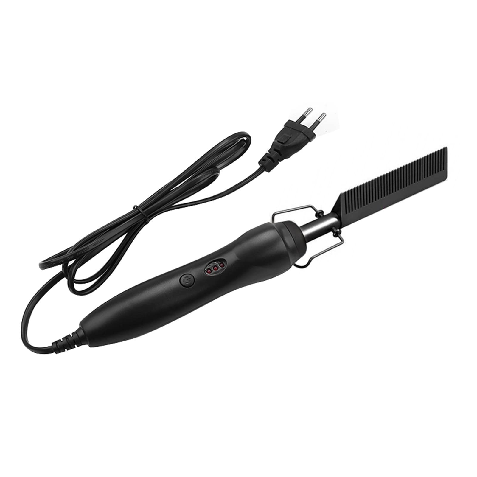 HUACHEN-LS Professional Hair Straightening Brush - Electric Flat Iron & Curling Iron with Hot Heating Technology for Smooth & Silky Hair - Perfect for Home Use, Travel, and Salon Styling (Color: 5, Size: A)