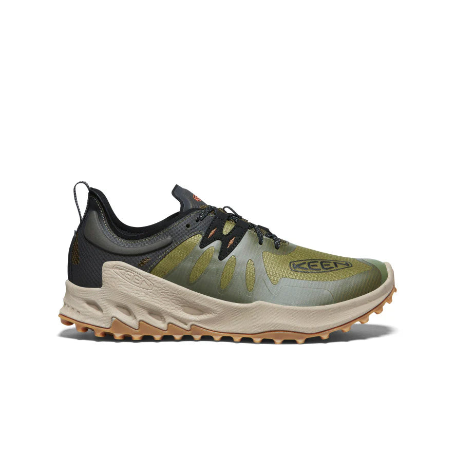 Men's Zionic Speed Running Shoes - Dark Olive/Scarlet Ibis Colorway | Lightweight & Breathable for Marathon Training, Gym Workouts & Daily Wear