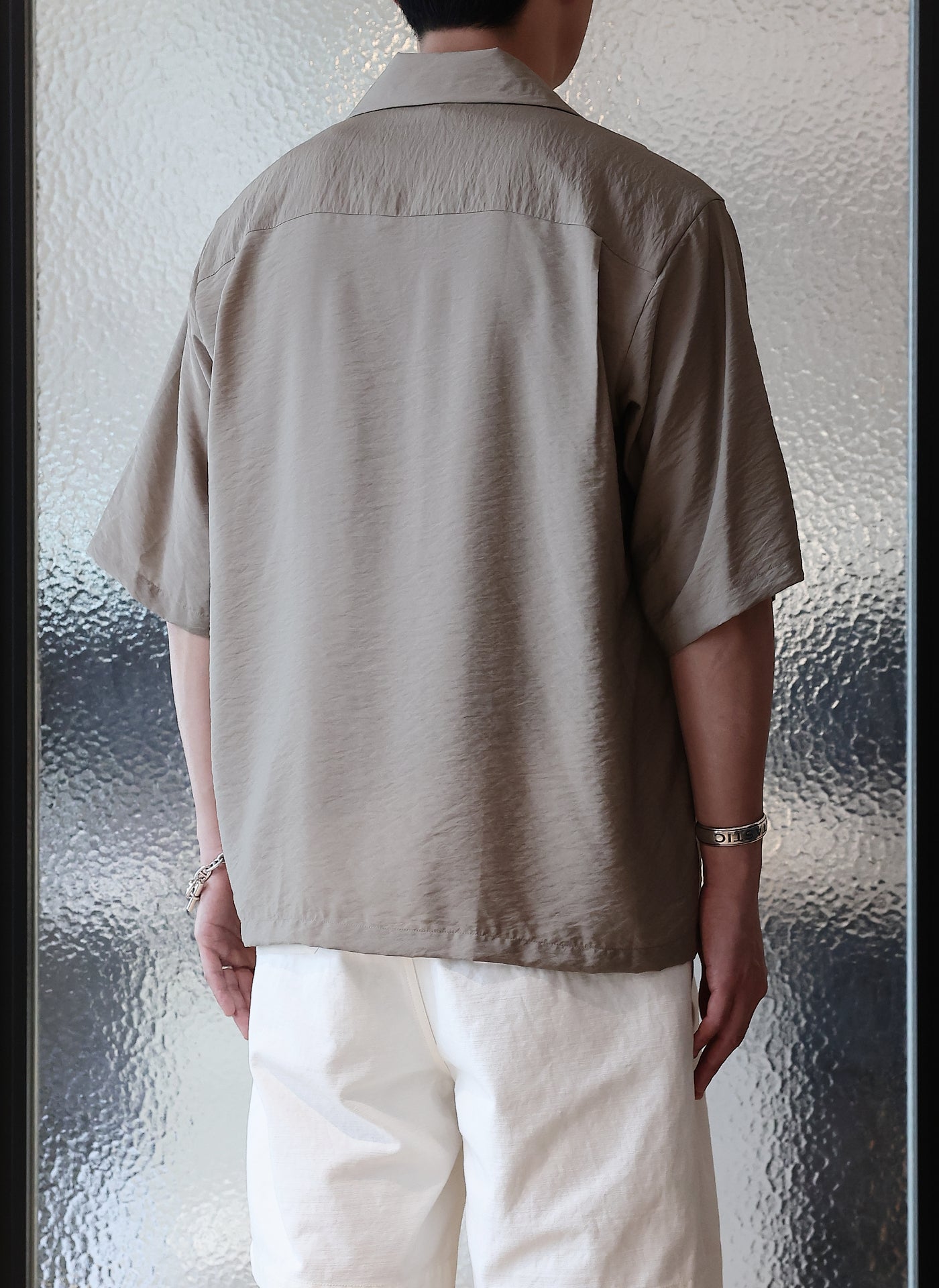 Lenzing EcoVero Sustainable Open Collar Shirt for Men | Eco-Friendly Viscose Business Casual Wear | Office & Summer Outfits