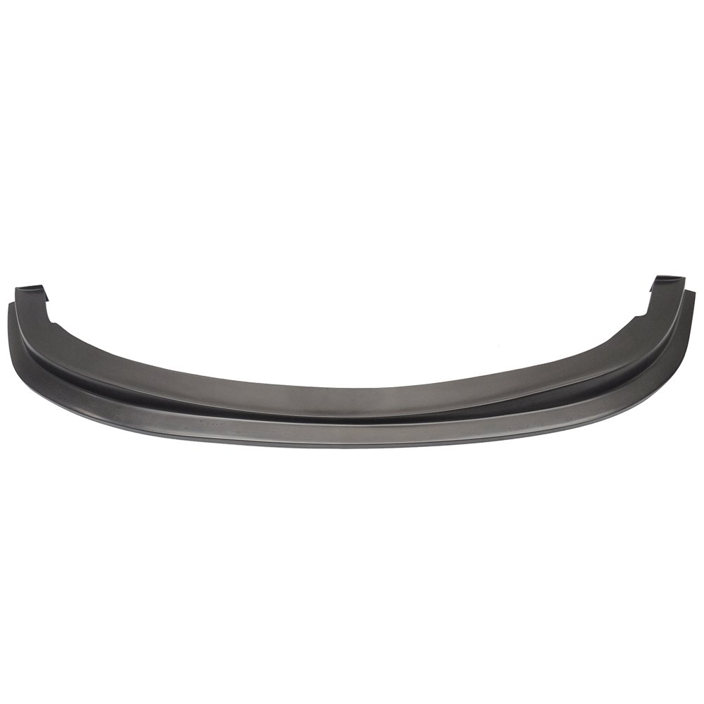 IKON MOTORSPORTS Black PU Front Bumper Lip Spoiler for 1999-2000 Mazda Miata MX-5 - Under Chin Finisher Add-On | Enhances Aerodynamics & Sporty Look for Street Racing & Car Shows
