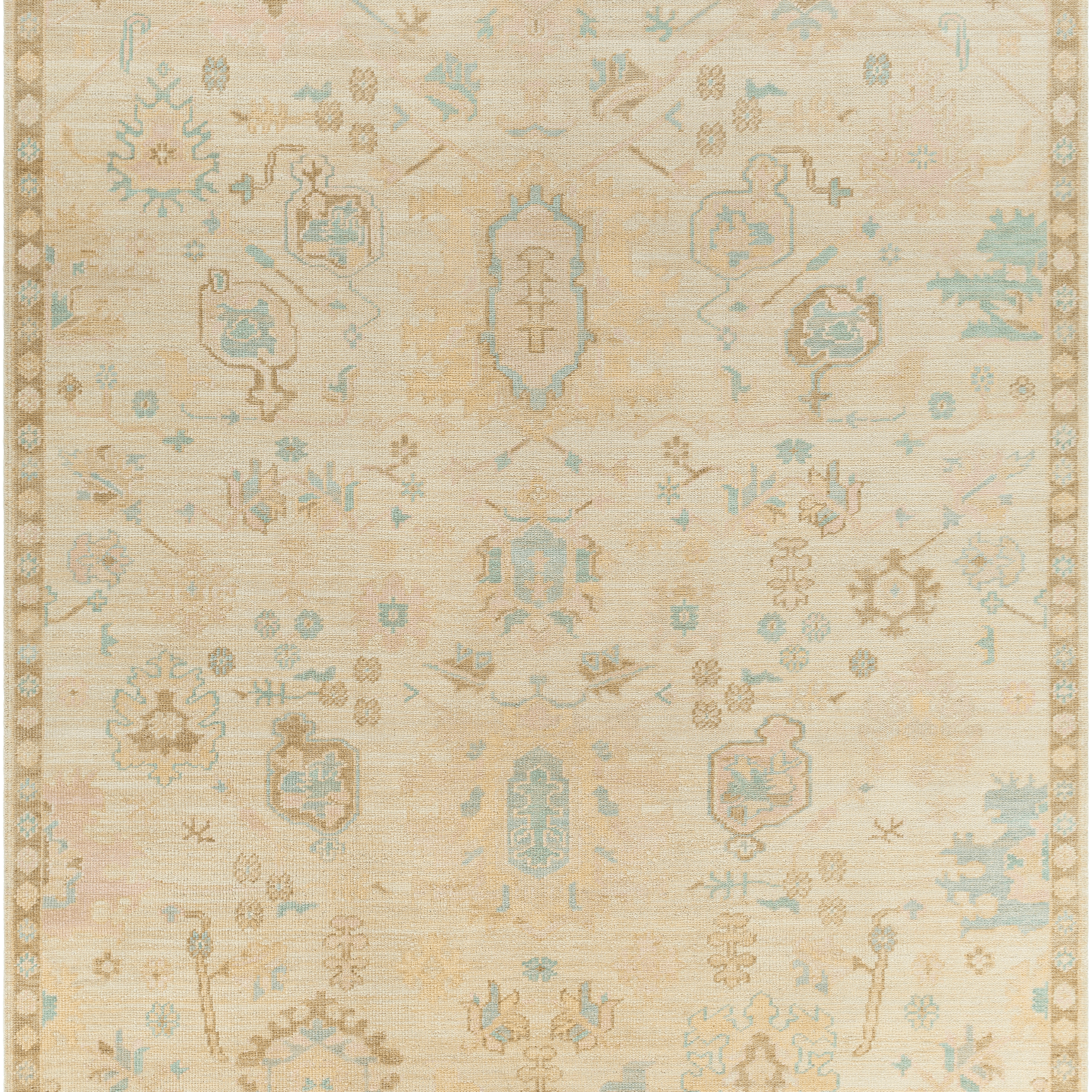 Premium Antalya Wool Area Rug - Soft & Durable Handmade Turkish Rug for Living Room, Bedroom - Available in Multiple Sizes (5x8, 8x10, 9x12) - Perfect for Home Decor & Cozy Spaces