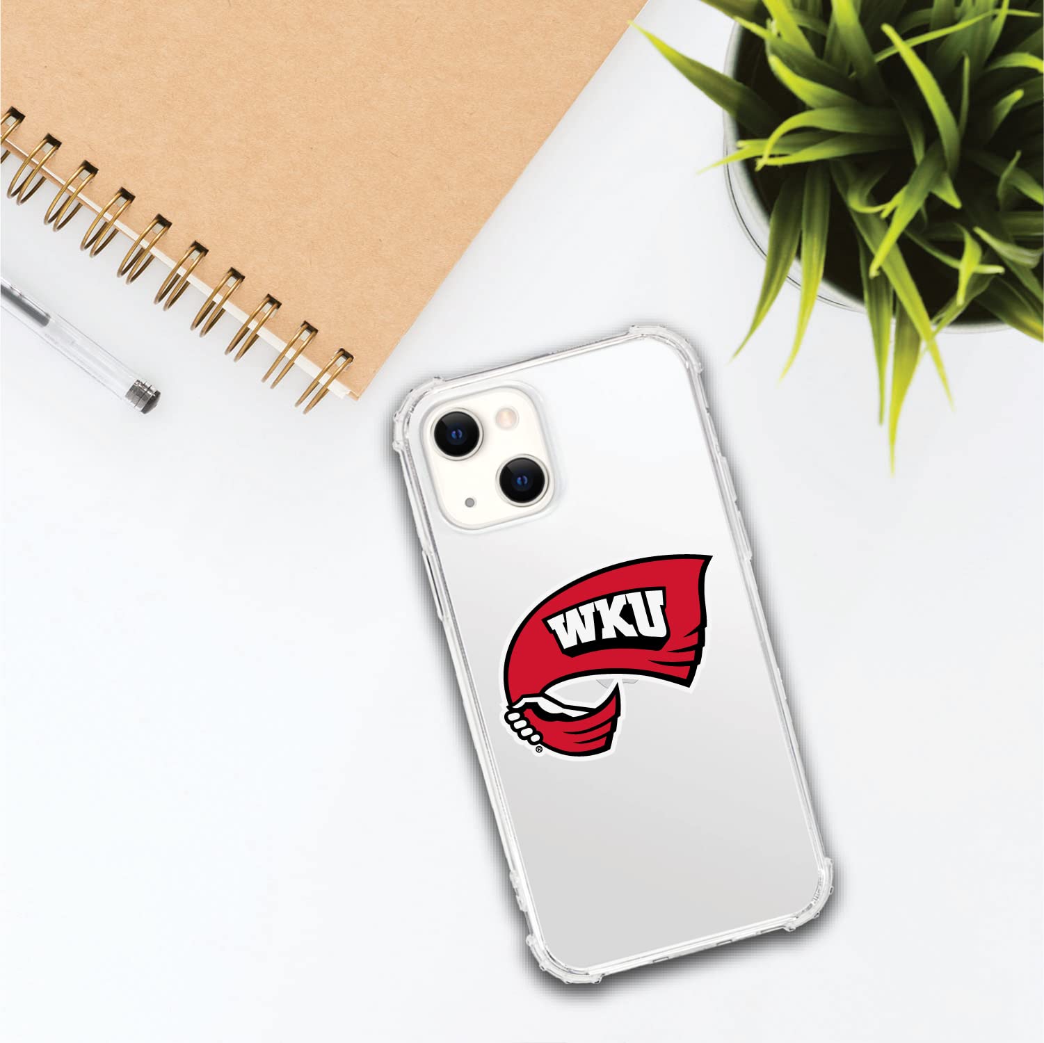 OTM Essentials Western Kentucky University Tough Edge Phone Case - Durable Protective Cover for iPhone & Samsung - Perfect for School, Sports & Outdoor Activities