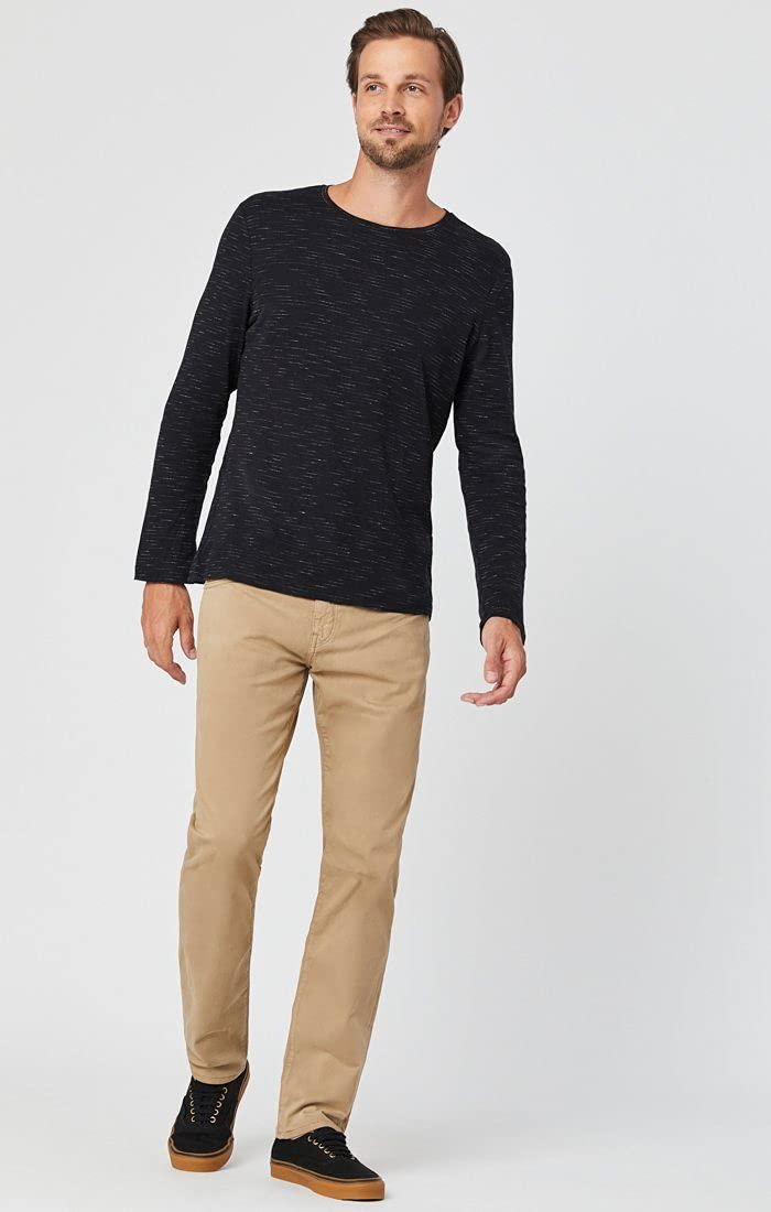 Mavi Marcus Men's Slim Straight Leg Pants - Regular Rise Comfort Fit for Business Casual & Office Wear | Perfect for Work, Travel & Everyday Style