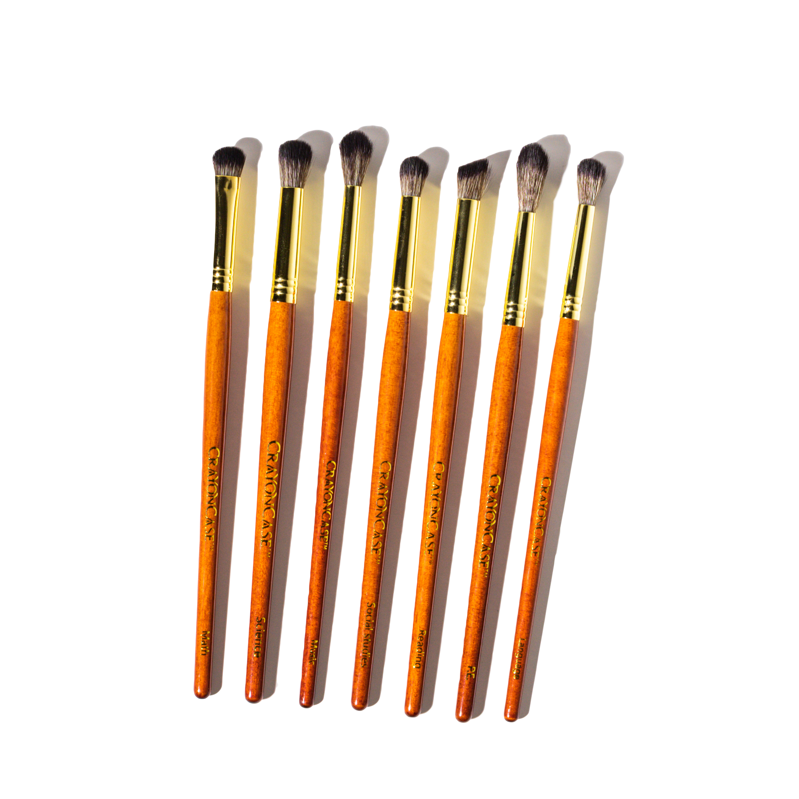 7-Piece Professional Paint Brush Set for Acrylic, Oil & Watercolor - Perfect for Artists, DIY & Home Decor Projects