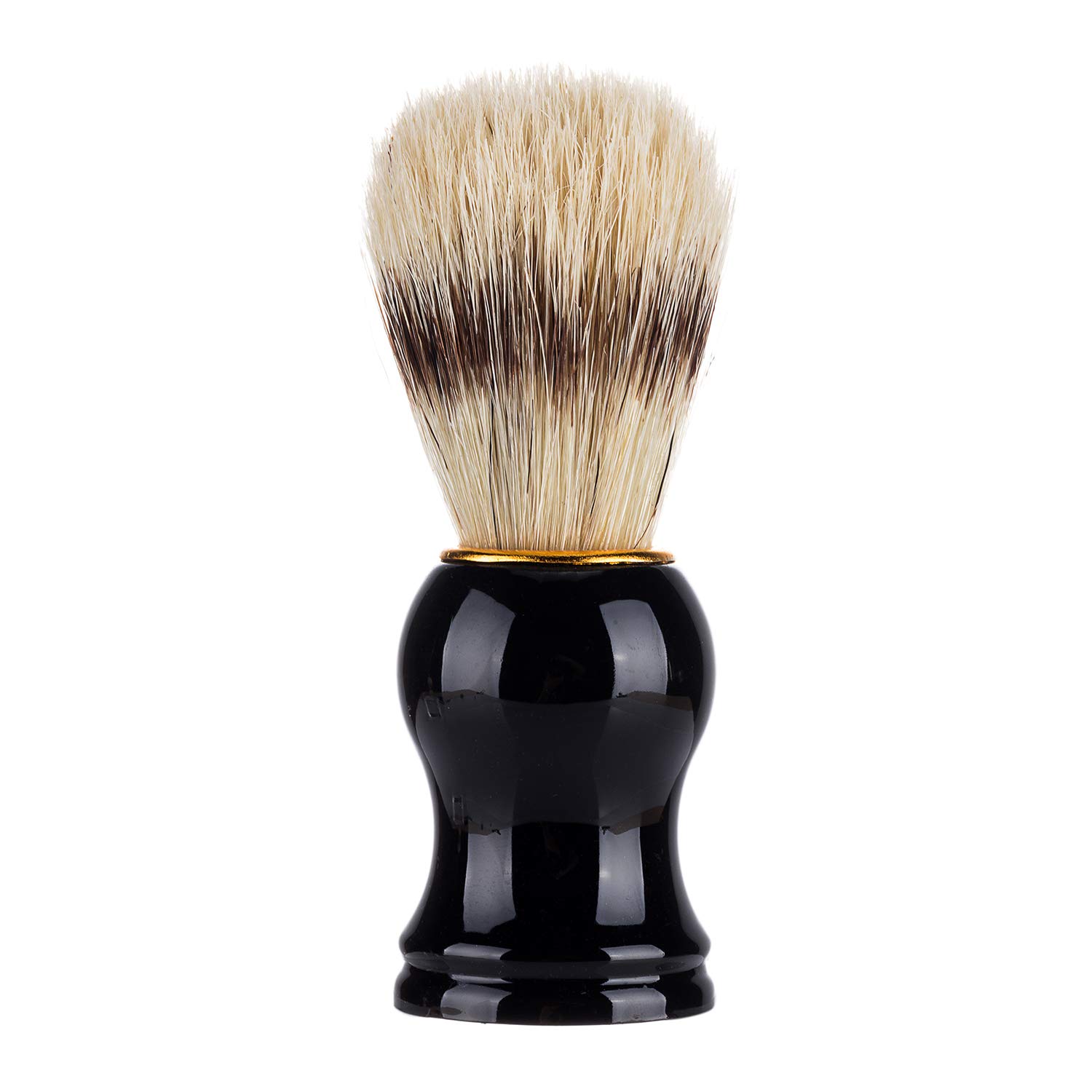 Premium Men's Beard Shaving Brush - Professional Barber Salon Facial Hair Grooming Tool with Ergonomic ABS Handle | Perfect for Daily Shaving, Beard Care & Men's Grooming Routine