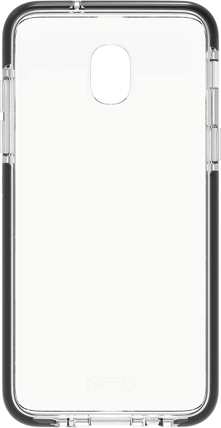 Gear4 Piccadilly Protective Case for Samsung Galaxy J3 2018 - Shockproof & Slim Cover - Black (32382) | Perfect for Everyday Use, Travel & Outdoor Activities