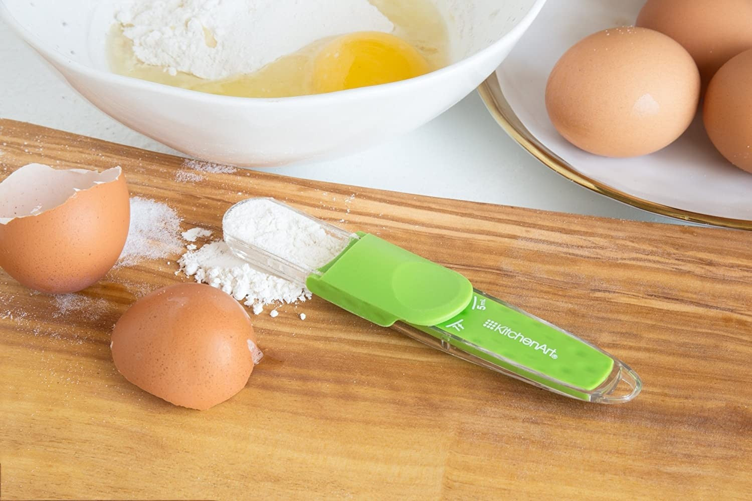 KITCHEN ART Adjustable Tablespoon 74422 - Perfect for Baking, Cooking & Measuring Ingredients Accurately