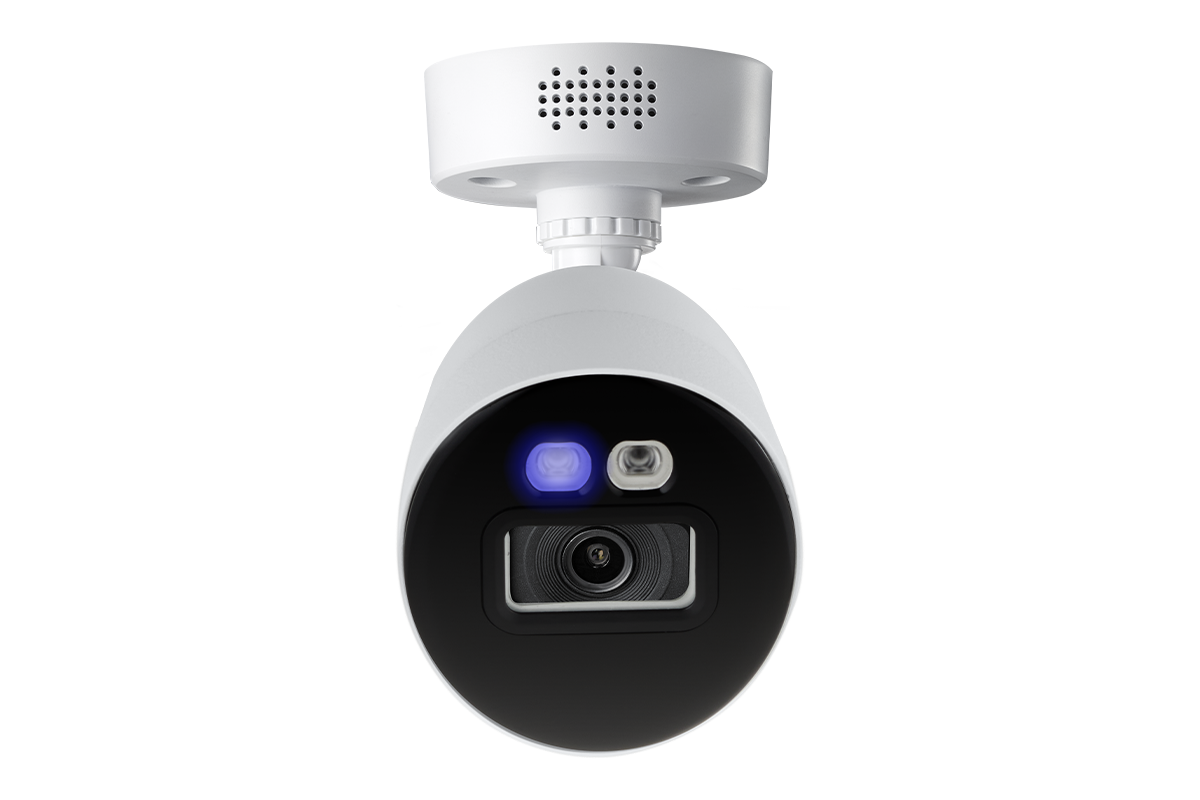 Lorex 4K Ultra HD Smart Deterrence CVI Wired Outdoor Security Bullet Camera - Night Vision, Motion Detection for Home & Business Surveillance