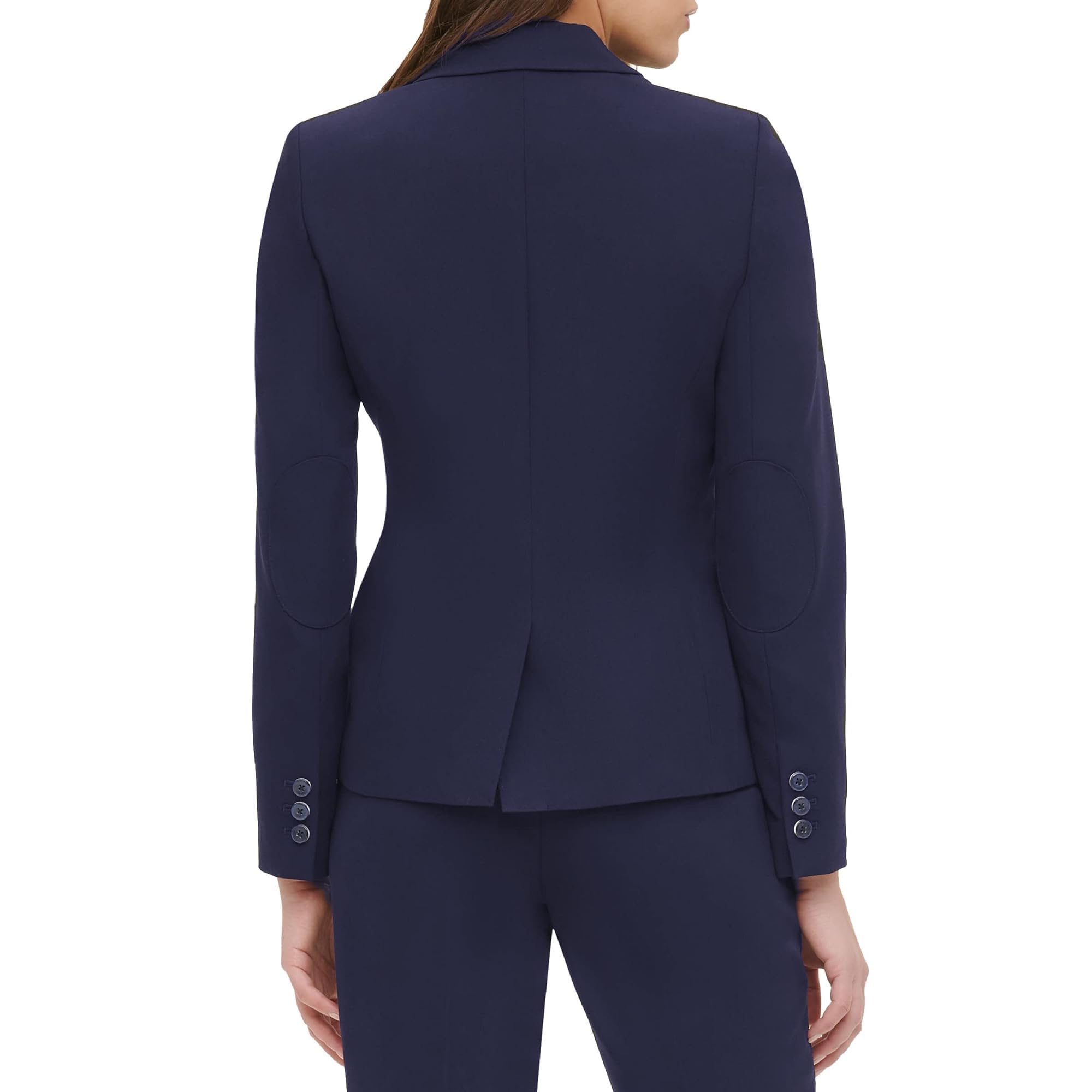 Tommy Hilfiger Women's Blazer - Slim Fit Business Jacket with Single Button Closure for Office & Professional Attire | Perfect for Work, Interviews & Formal Events