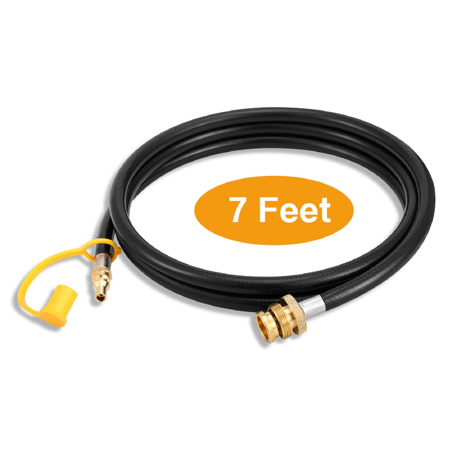 Kohree 7ft RV Quick Connect Propane Hose - 1/4