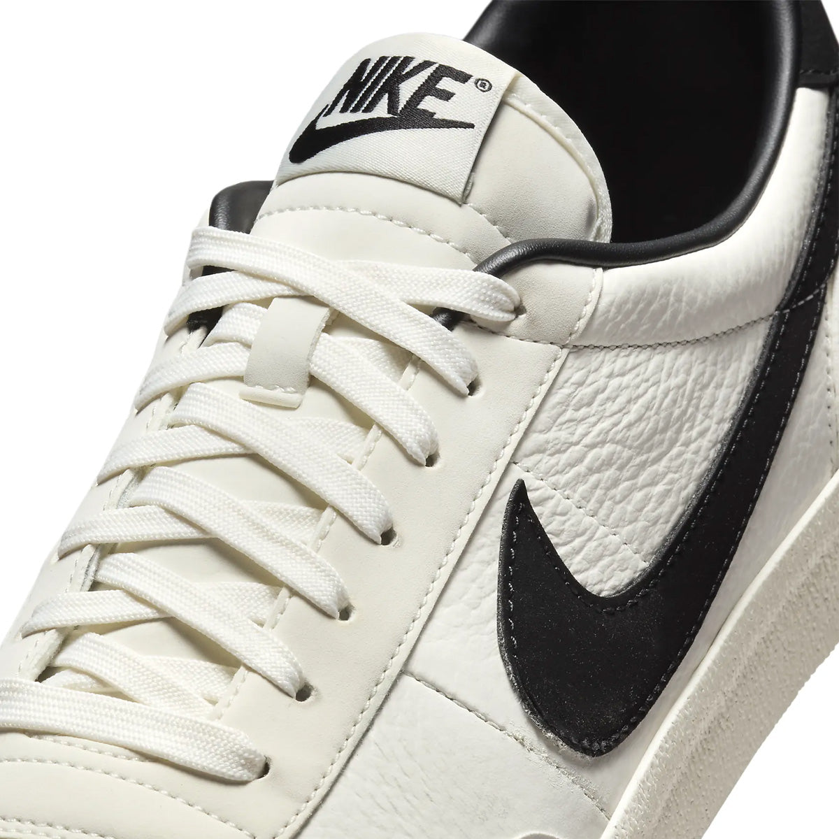 Nike Killshot 2 Leather Premium Sneakers - Men's 'Sail Black' Casual Shoes for Everyday Wear & Street Style Fashion