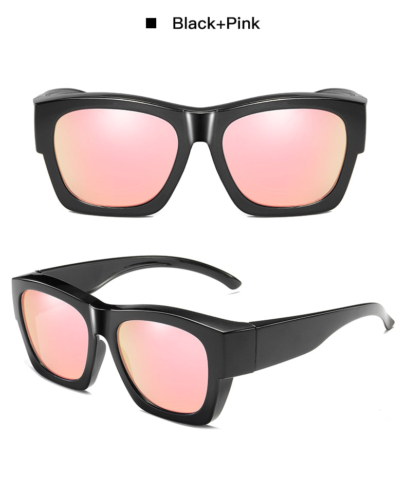 Aidien Unisex Square Full Rim Polarized Sunglasses S2020 - UV Protection, Lightweight & Stylish for Outdoor Activities, Driving, and Beach Vacations