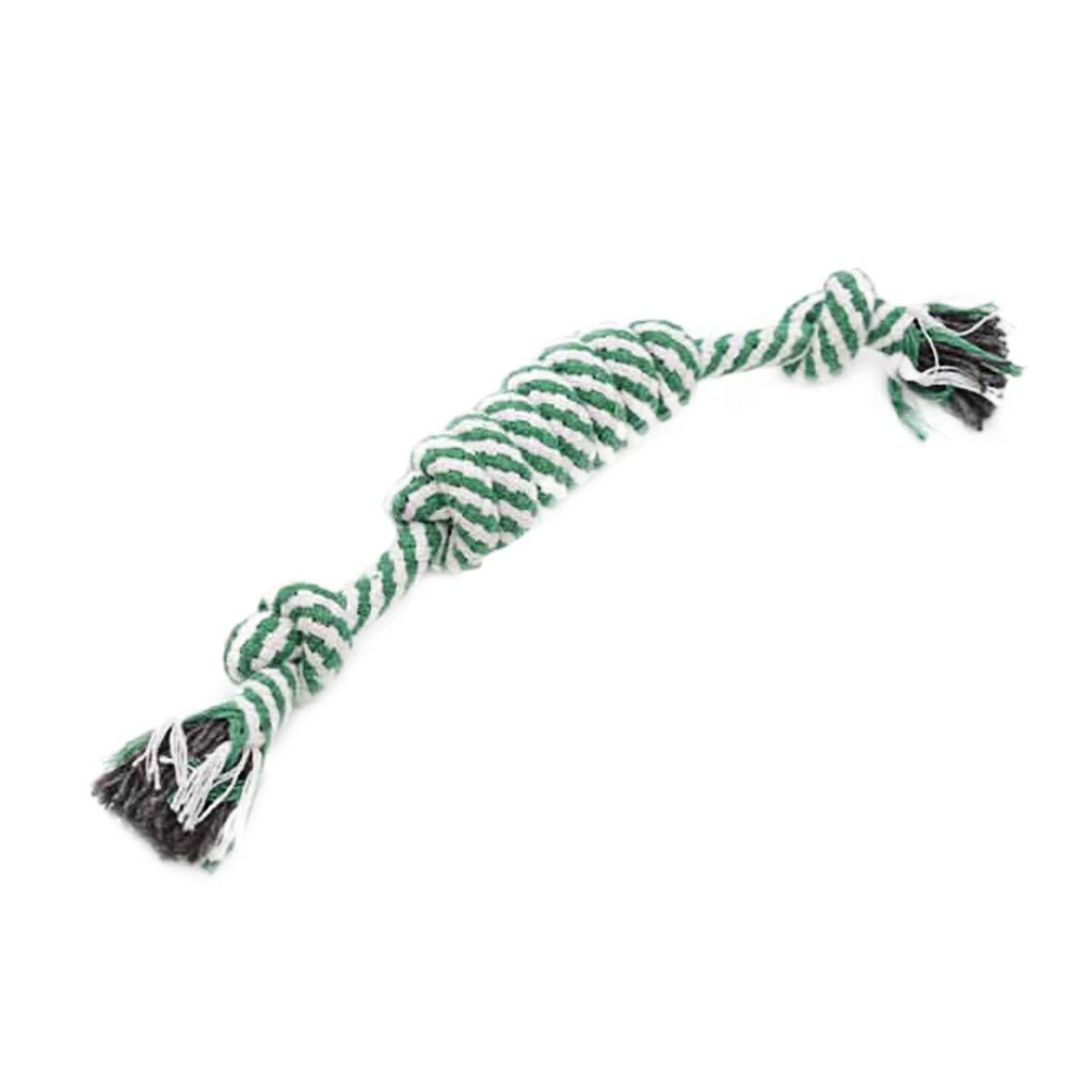 Durable Rope Shape Chew Toy for Dogs - Cotton Braided Knot Puppy Chew Toy, Large Plush Indestructible Dog Toy for Aggressive Chewers | Perfect for Teething Puppies, Playtime & Dental Health