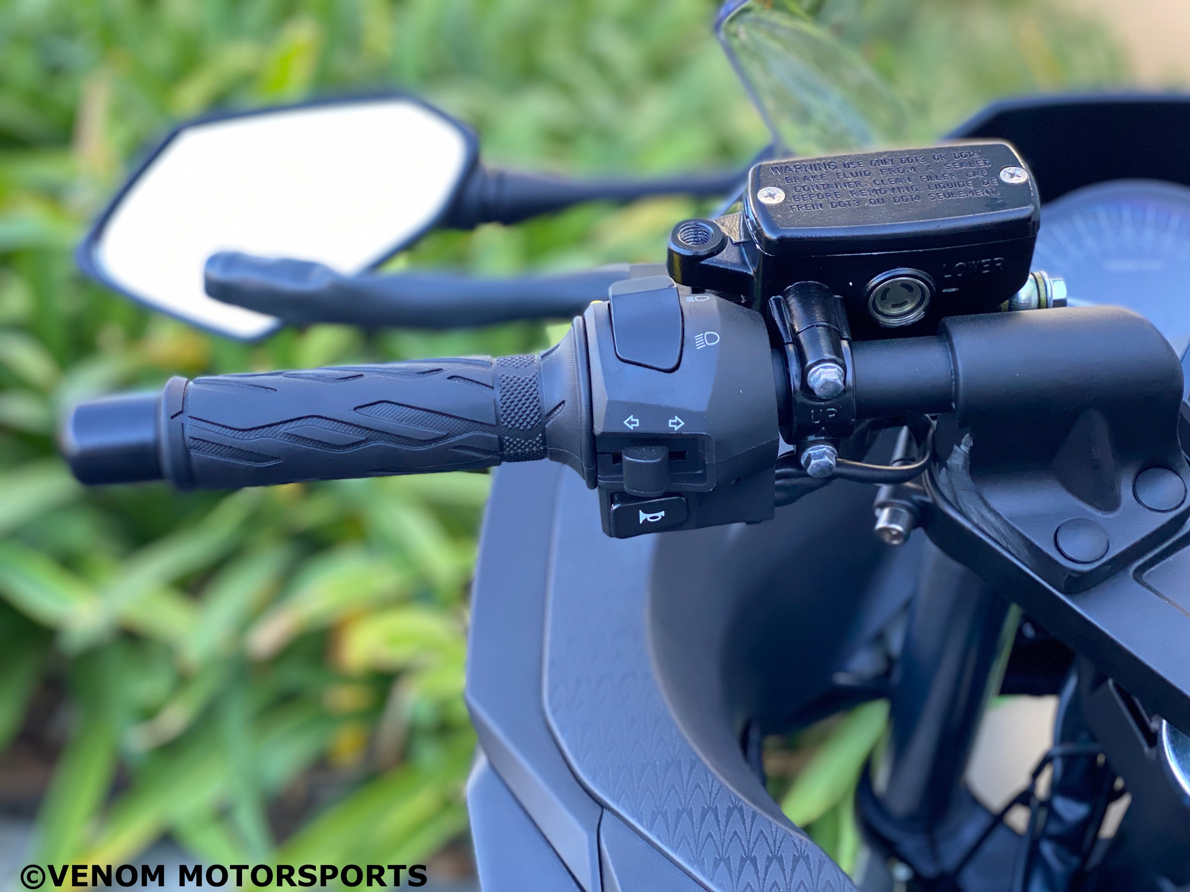 Venom X22GT 250cc Automatic Motorcycle - Open Box Sale | Perfect for Commuting & Off-Road Adventures