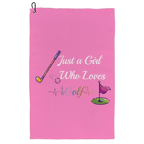 03-pink Golf-towels