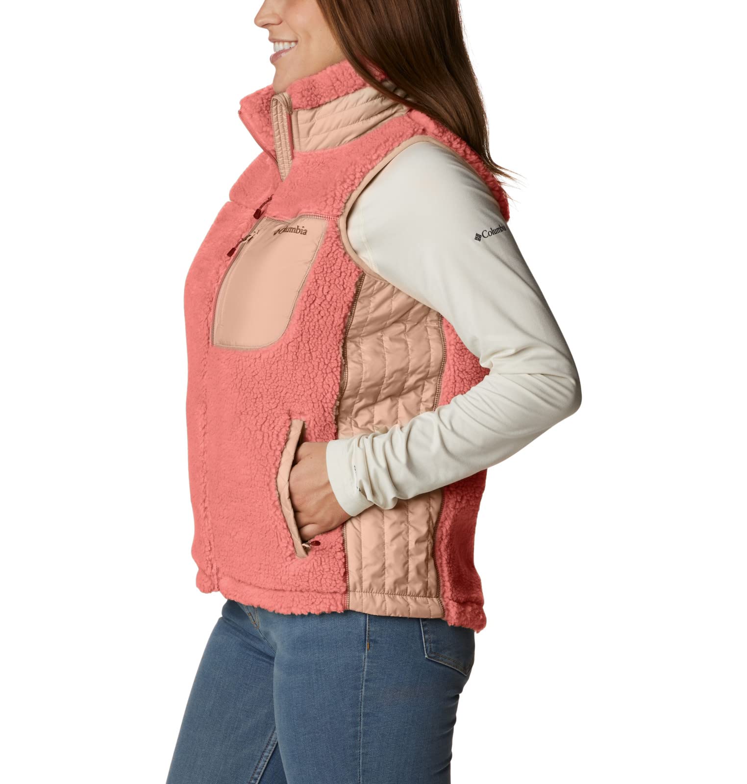Columbia Women's Archer Ridge II Vest - Lightweight Packable Down Puffer Vest for Outdoor Hiking & Casual Wear
