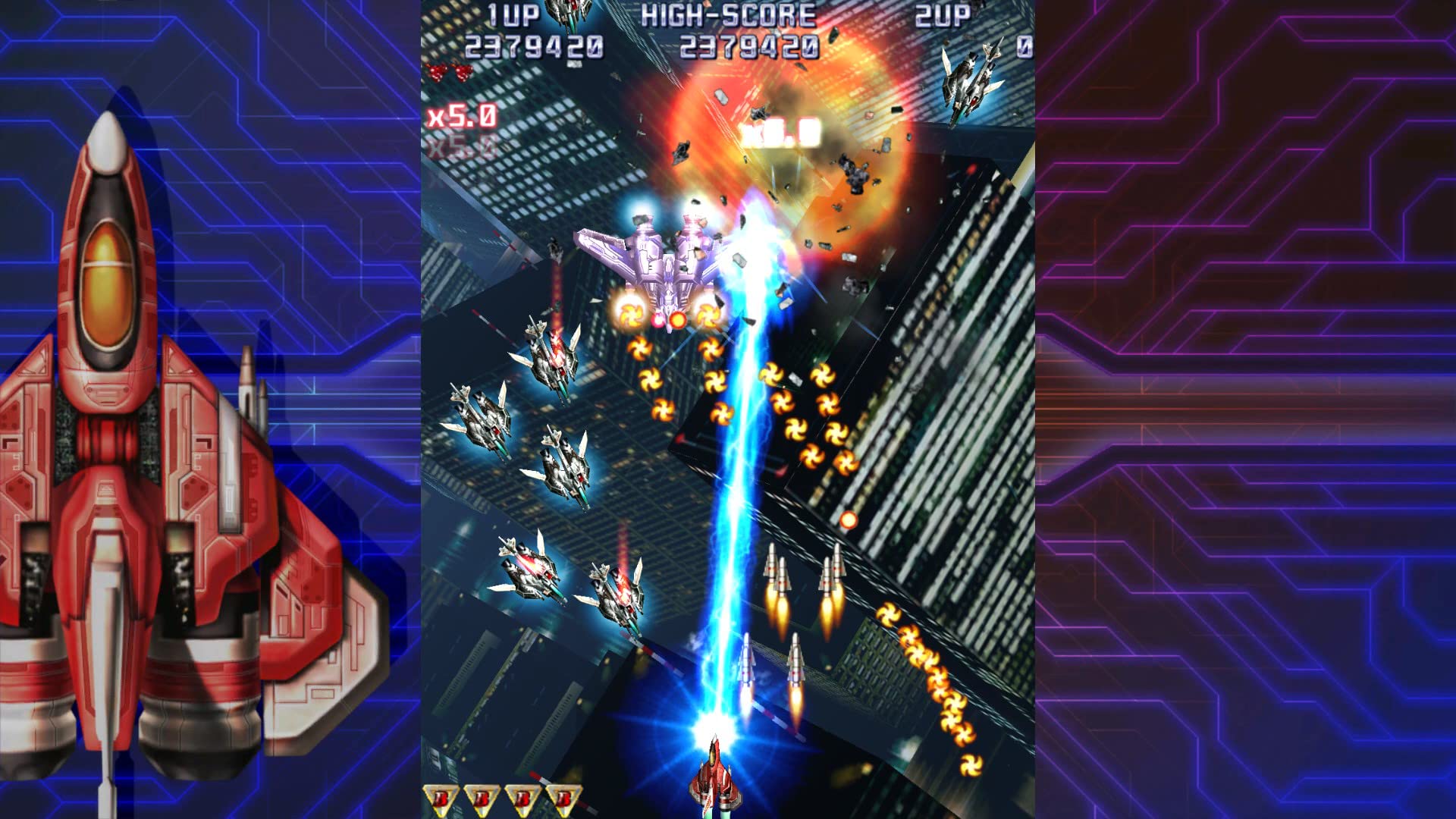 Raiden IV x MIKADO Remix - Deluxe Edition for PlayStation 4 | Classic Arcade Shooter Game | Perfect for Retro Gaming Enthusiasts & Collectors