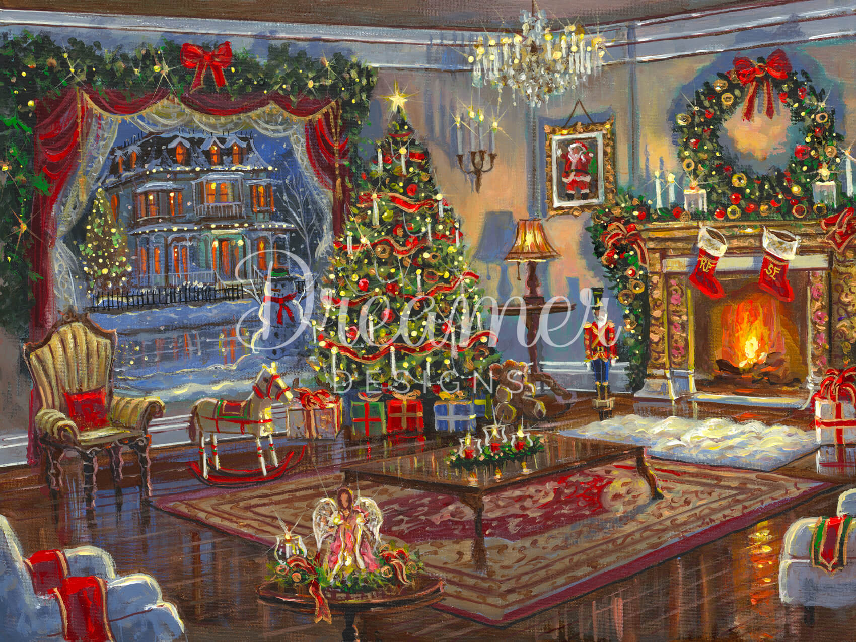 Cozy Christmas Blanket - Soft & Warm Holiday Throw for Winter Comfort - Perfect for Gifts, Decor & Snuggling by the Fireplace