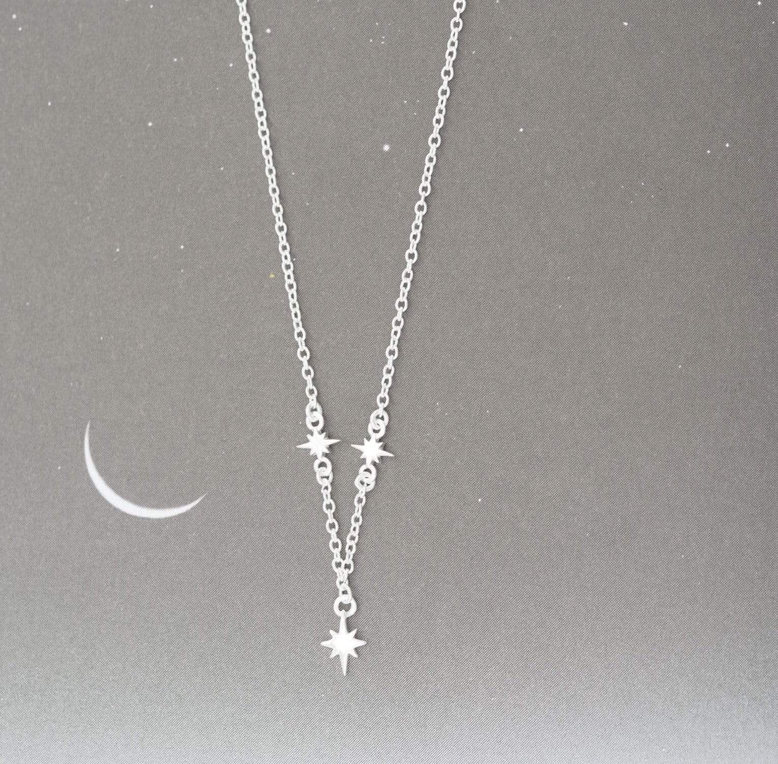 Celestial Star Necklace for Women - Elegant Gold & Silver Zodiac Pendant Jewelry - Perfect for Birthday, Anniversary Gifts & Everyday Wear