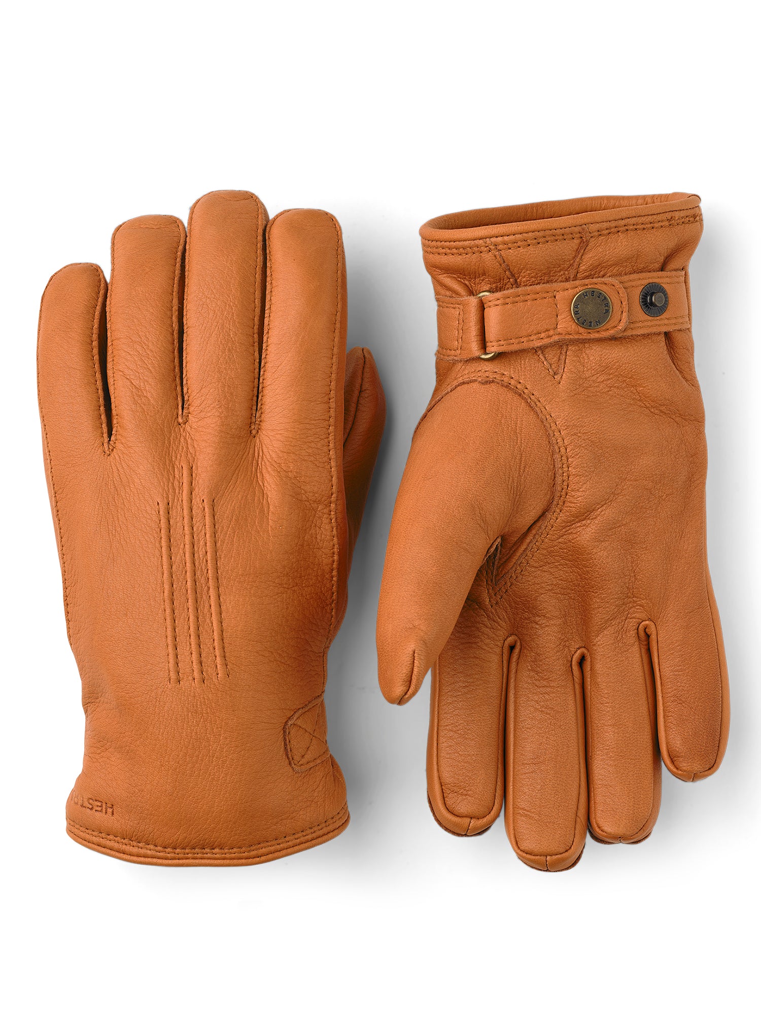 Premium Deerskin Leather Gloves for Men & Women - Soft, Durable & Warm Winter Gloves for Outdoor Activities, Driving, Skiing & Cold Weather Protection