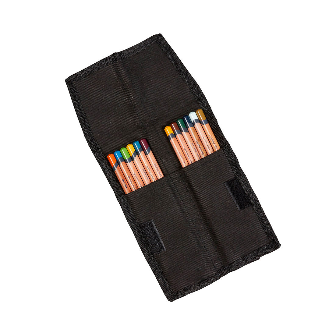 Derwent Black Pocket Wrap - Stylish & Warm Winter Scarf for Women & Men - Perfect for Outdoor Activities, Travel & Casual Wear