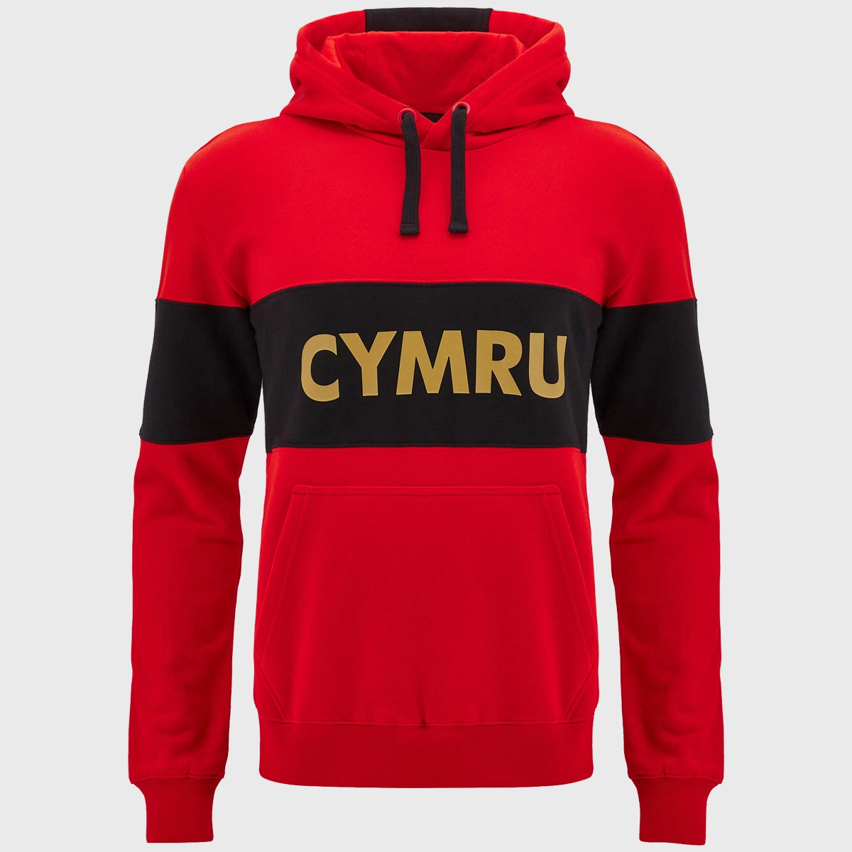 Wales Rugby Hoodie - Macron Red Leisure Pullover for Men | Comfortable & Stylish for Game Day & Casual Wear