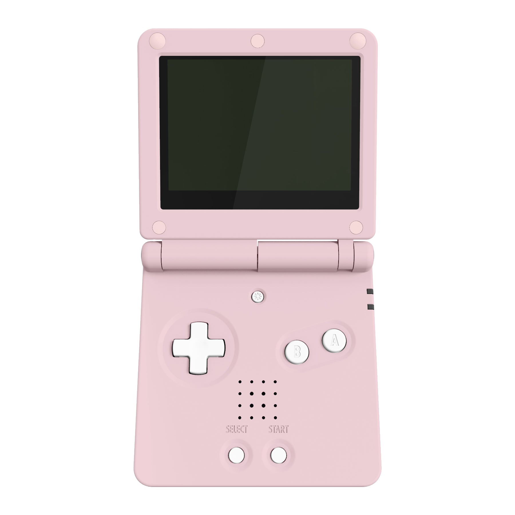 Upgraded Replacement Full Shell Set with Buttons for Gameboy Advance SP GBA SP - Compatible with IPS & Standard LCD Screens - Cherry Blossom Pink Color - Perfect for Gaming Enthusiasts & Retro Console Modding