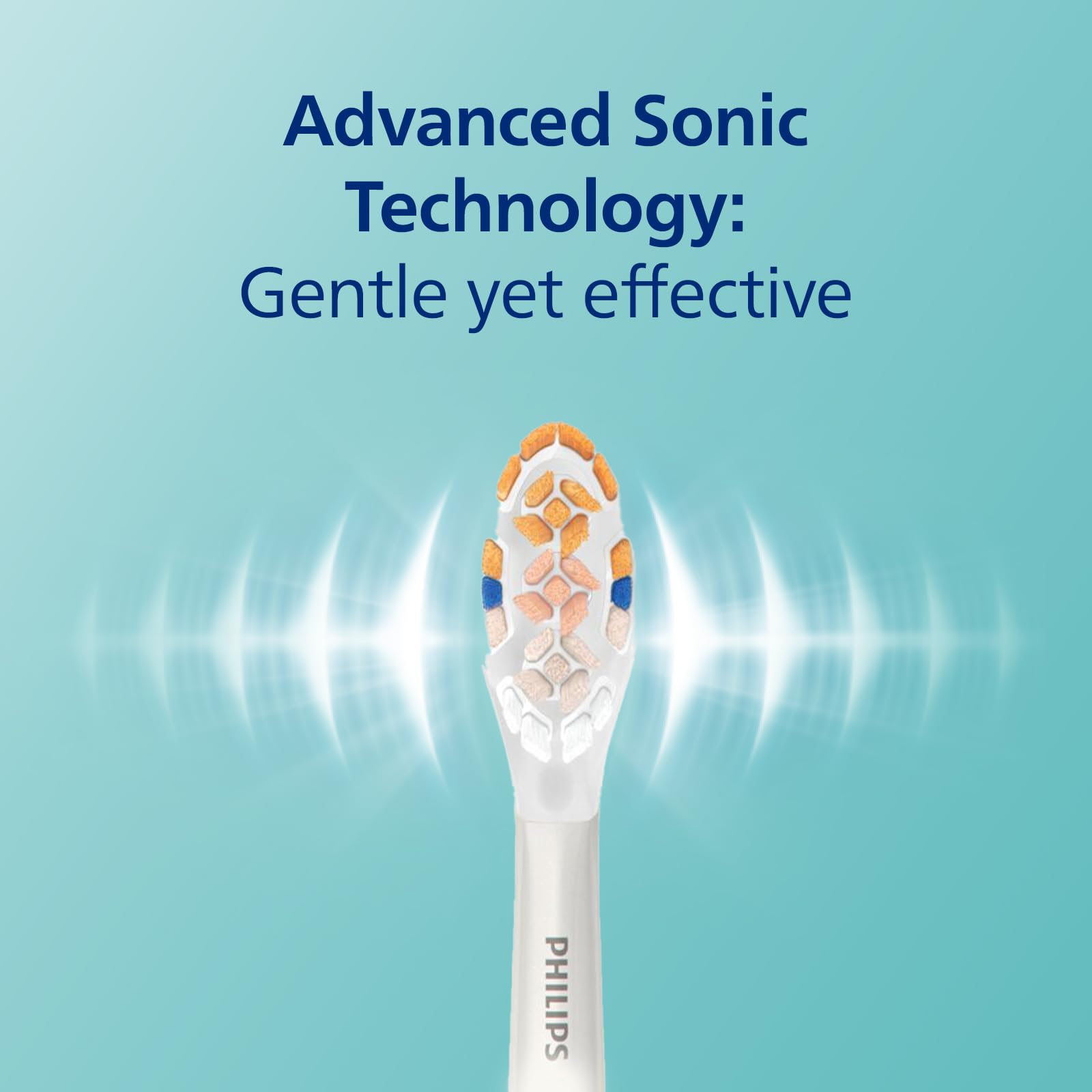 Philips Sonicare DiamondClean Smart 9300 Electric Toothbrush - Sonic Toothbrush with Bluetooth App, Pressure Sensor & Smart Brush Head Detection, 4 Modes & 3 Intensity Levels (White, HX9903/05) for Professional Dental Care & Teeth Whitening at Home