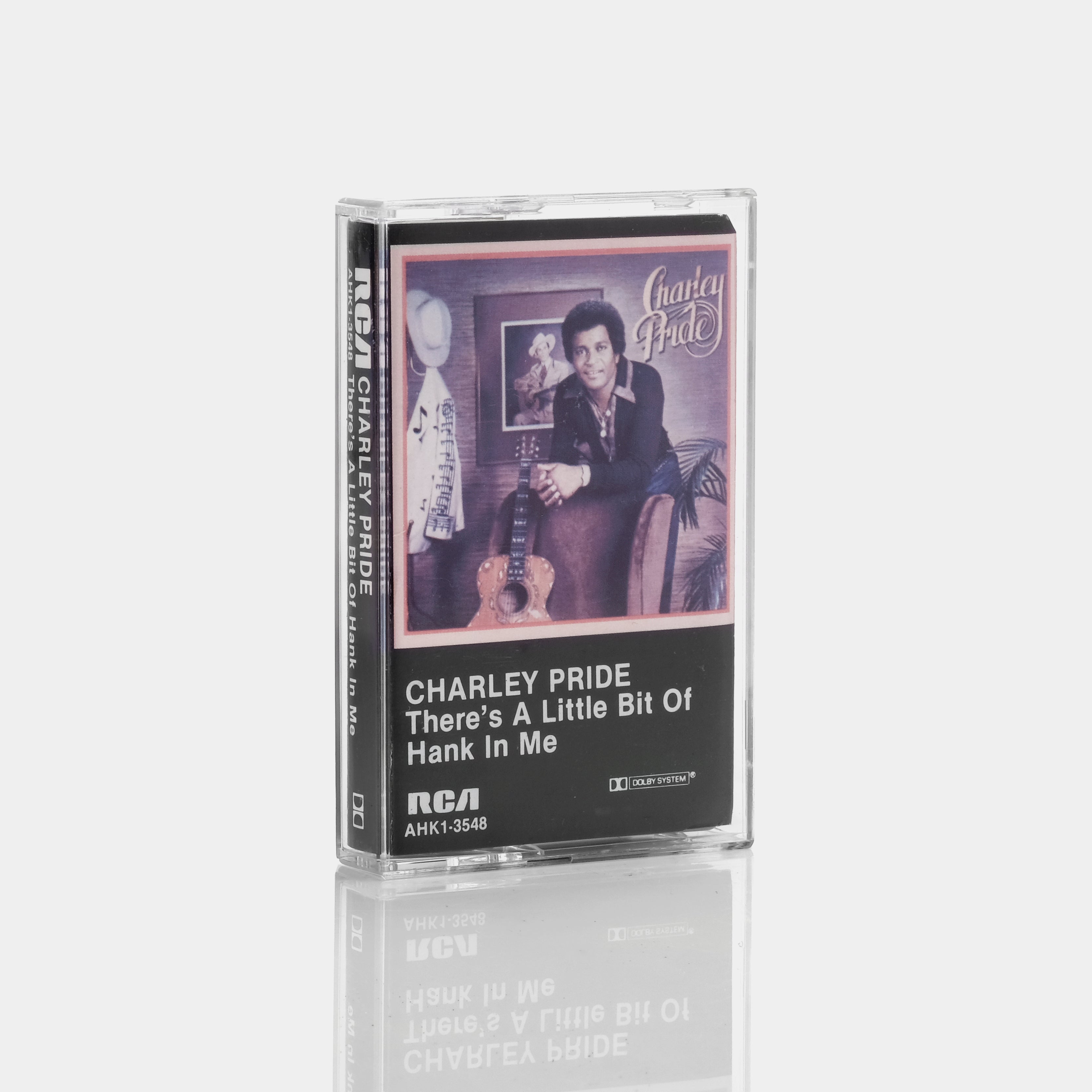 Charley Pride 'There's A Little Bit Of Hank In Me' Cassette Tape - Vintage Country Music Collectible for Home, Car & Gifts