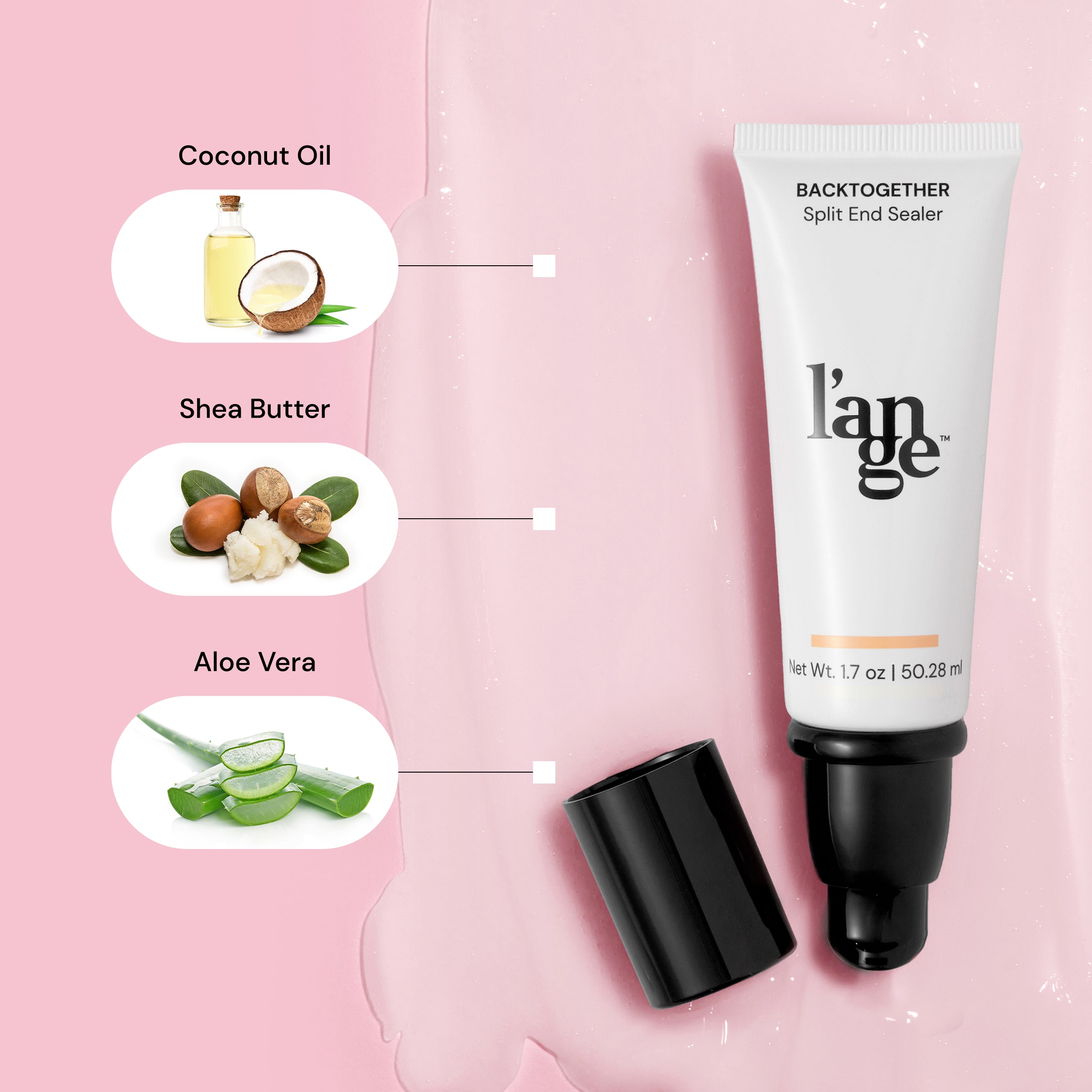 Backtogether Split Ends Sealer - Professional Hair Repair Treatment for Damaged & Frizzy Hair | Stops Breakage & Seals Split Ends | Perfect for Daily Use at Home, Salon & Travel