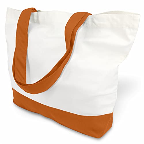 Orange/White