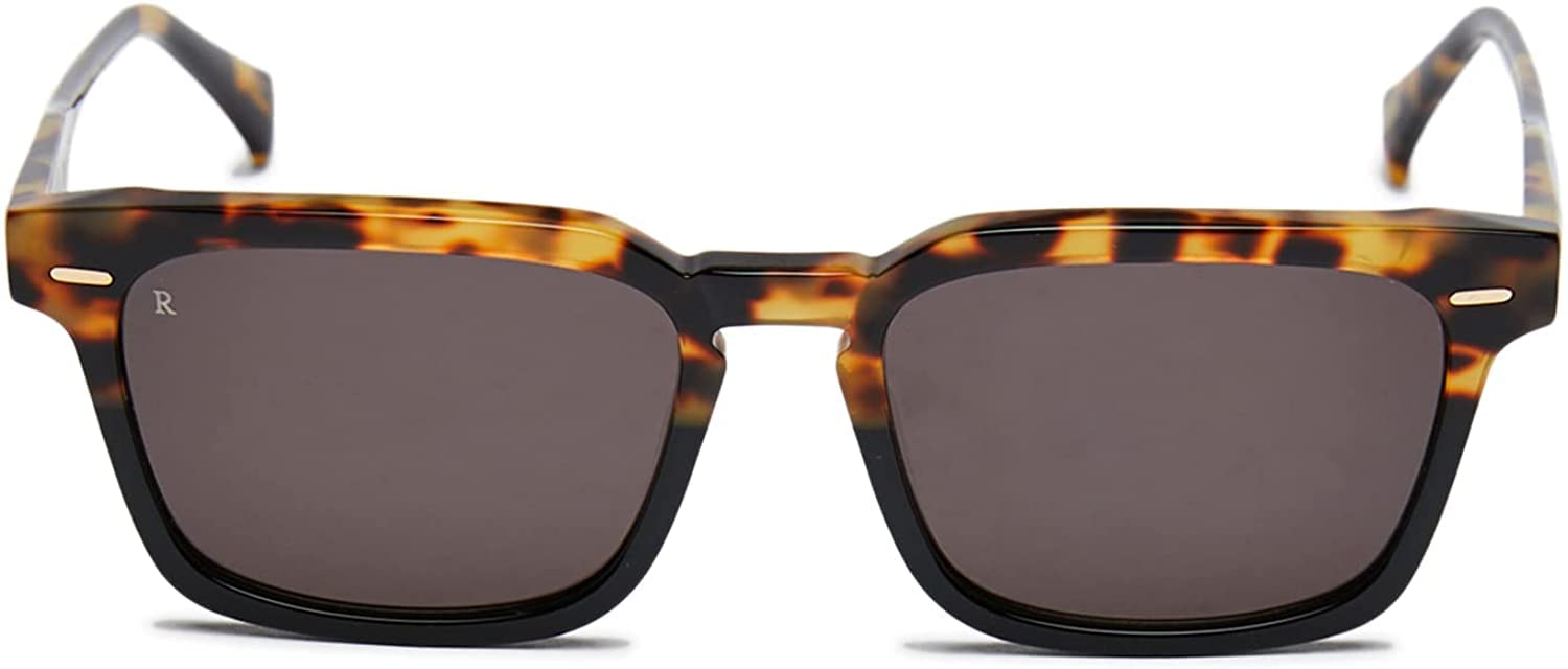 RAEN Adin Men's Lightweight Square Sunglasses UV400 Protection - Tamarin/Dark Smoke Frame (54mm) for Driving, Outdoor Sports & Fashion Accessories