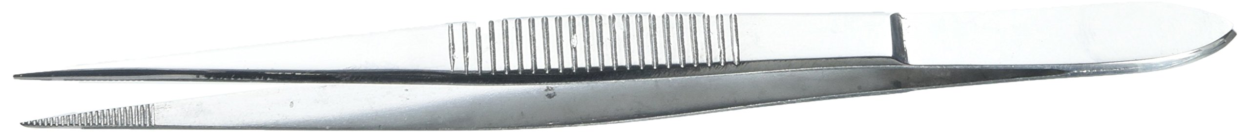 Prestige Medical Sharp Splinter Forceps - 4.5 Inch Stainless Steel Tweezers for Splinter Removal - 0.40 Ounce Precision Tool - First Aid, Camping, and Home Use
