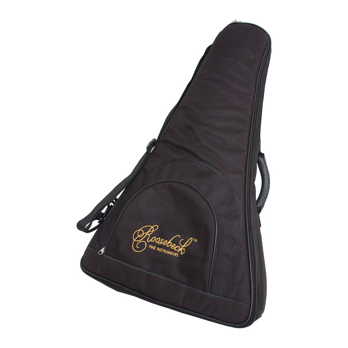 Roosebeck Prima Walnut Balalaika - Professional 3-String Russian Folk Instrument with Gig Bag & Extra String Set - Perfect for Performances, Practice, and Traditional Music Enthusiasts