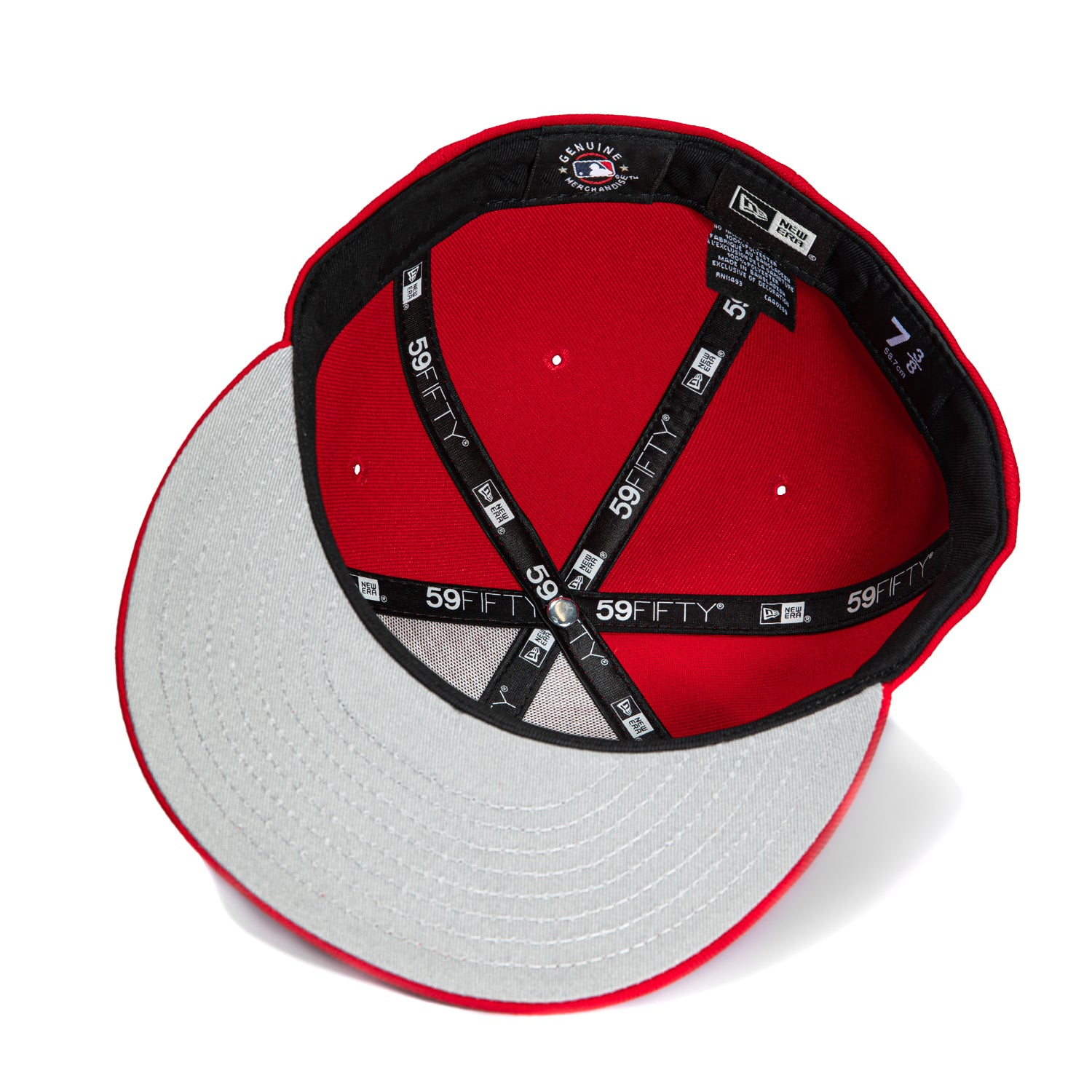New Era 59Fifty Washington Nationals MLB Baseball Cap - Official City Connect Red Snapback Hat for Men & Women | Game Day, Sports Fan Gift, Streetwear Fashion Accessory
