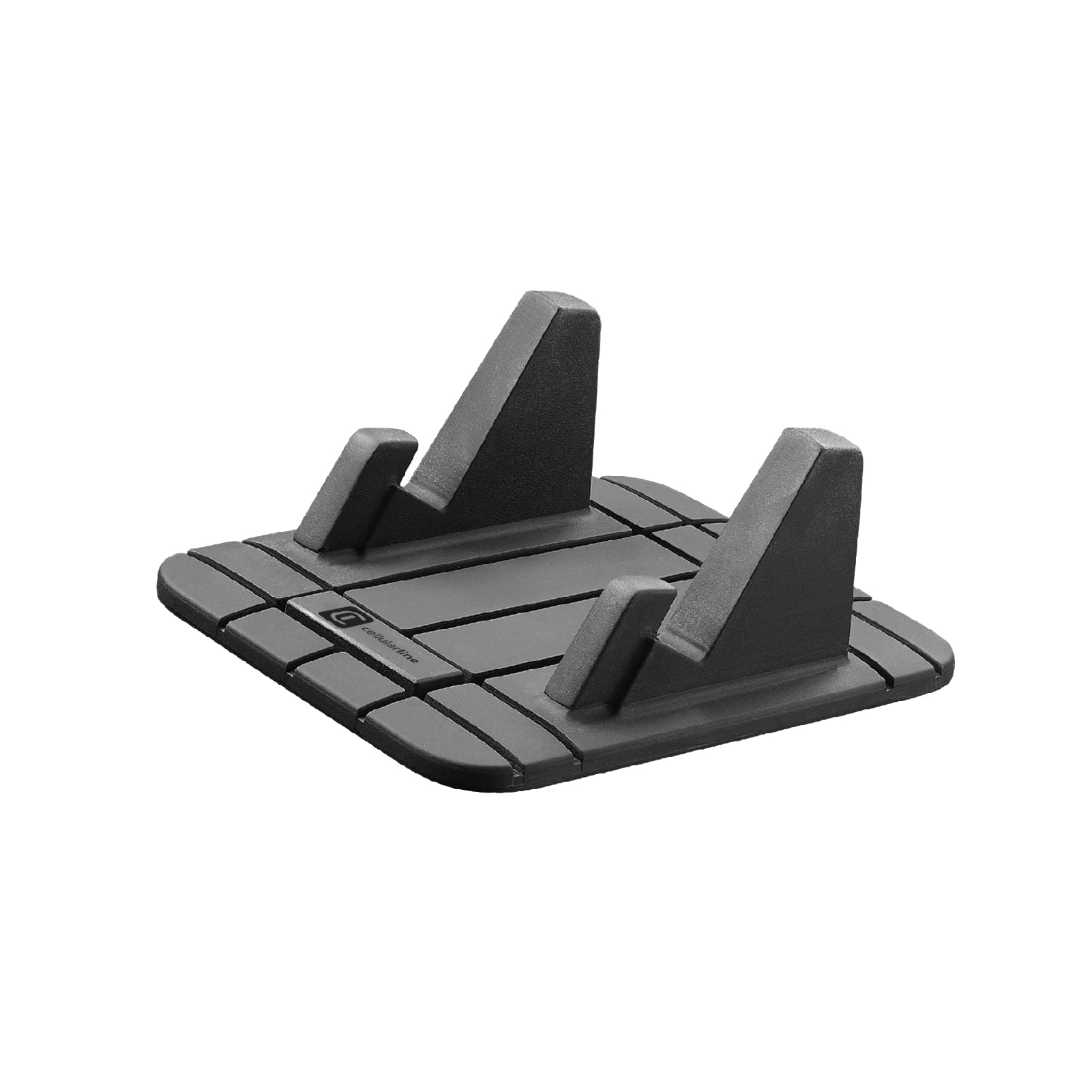 Universal Smartphone Car Holder - Flexible Silicone Dashboard Mount for iPhone & Android - Secure Hands-Free Driving - Perfect for Commuting, Road Trips & GPS Navigation (Black)