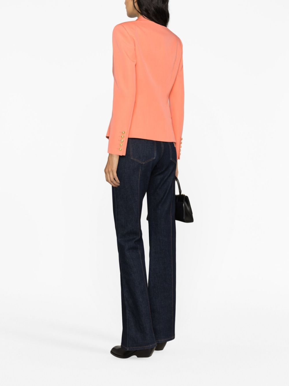 Balmain Pink Jacket for Women | Luxury Designer Coat | Perfect for Parties, Dates & Night Out