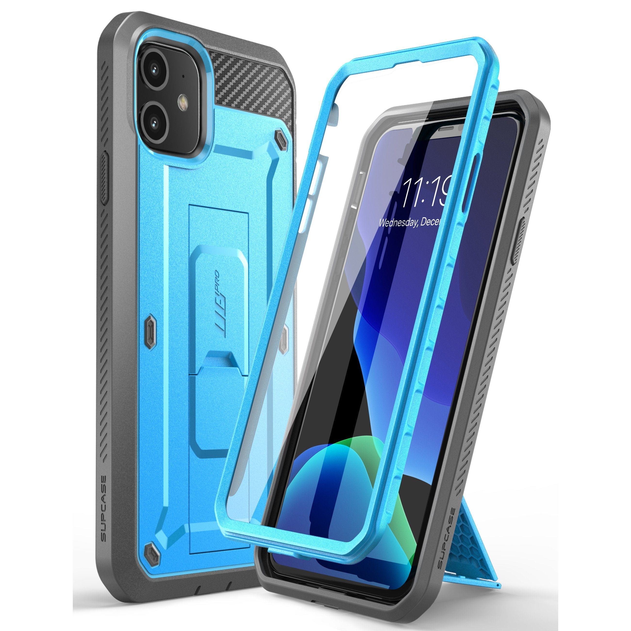 iPhone 11 Case 6.1 Inch | Unicorn Beetle Pro Rugged Protective Cover | Shockproof & Drop Proof | Blue | Perfect for Outdoor, Work & Daily Use